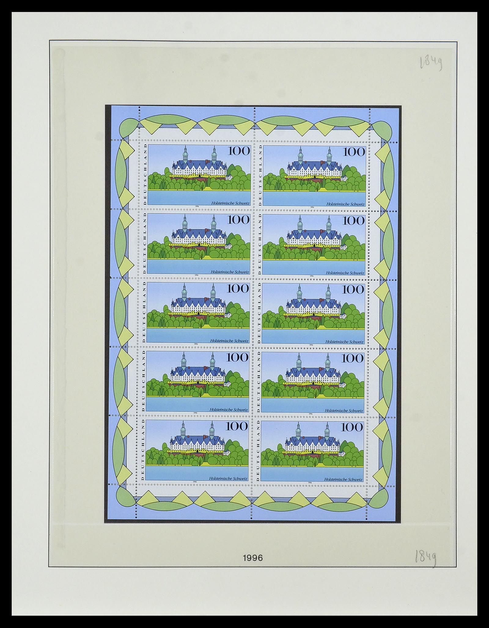 34456 066 - Stamp Collection 34456 Bundespost 1994-2000.