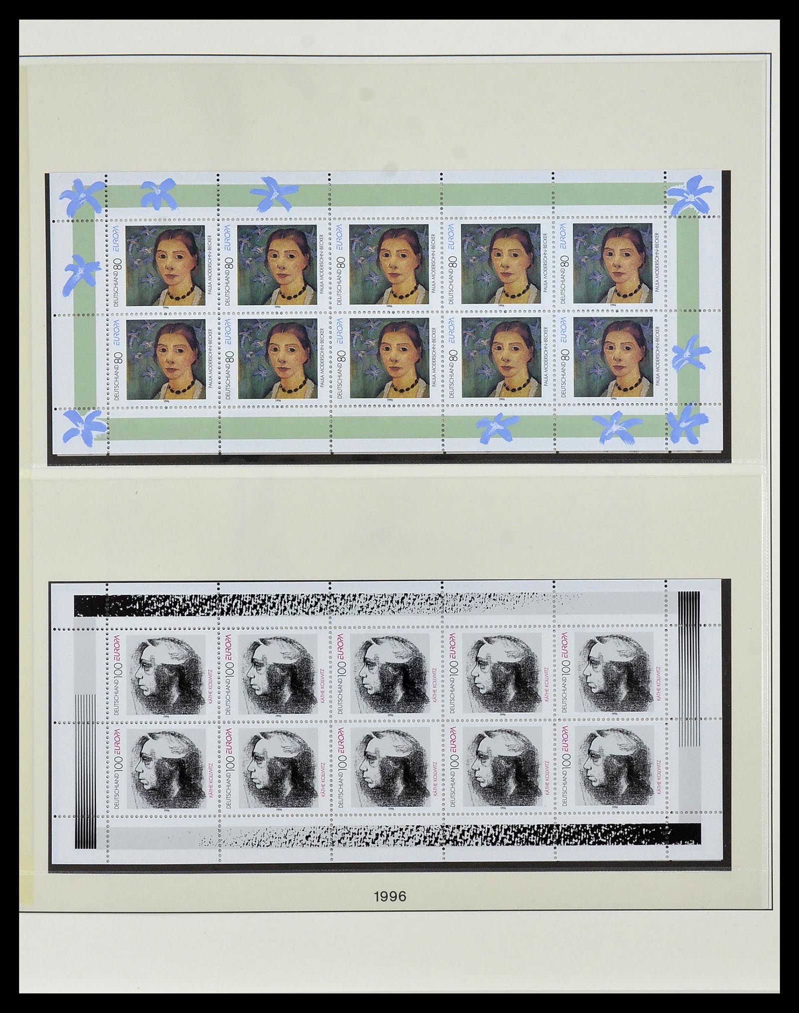 34456 070 - Stamp Collection 34456 Bundespost 1994-2000.