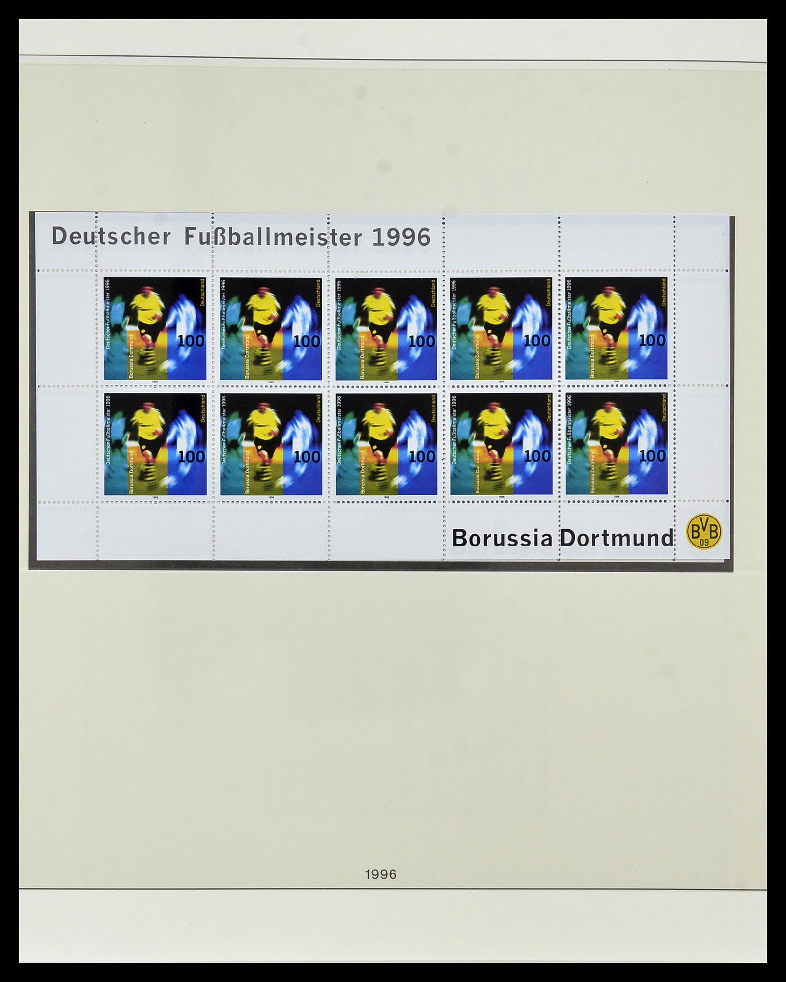 34456 084 - Postzegelverzameling 34456 Bundespost 1994-2000.