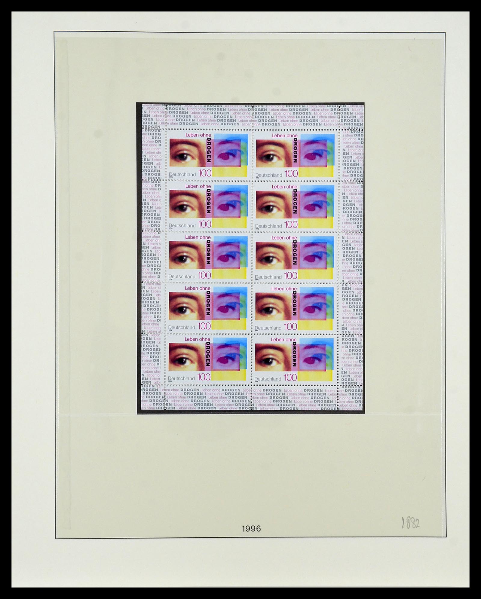 34456 087 - Postzegelverzameling 34456 Bundespost 1994-2000.