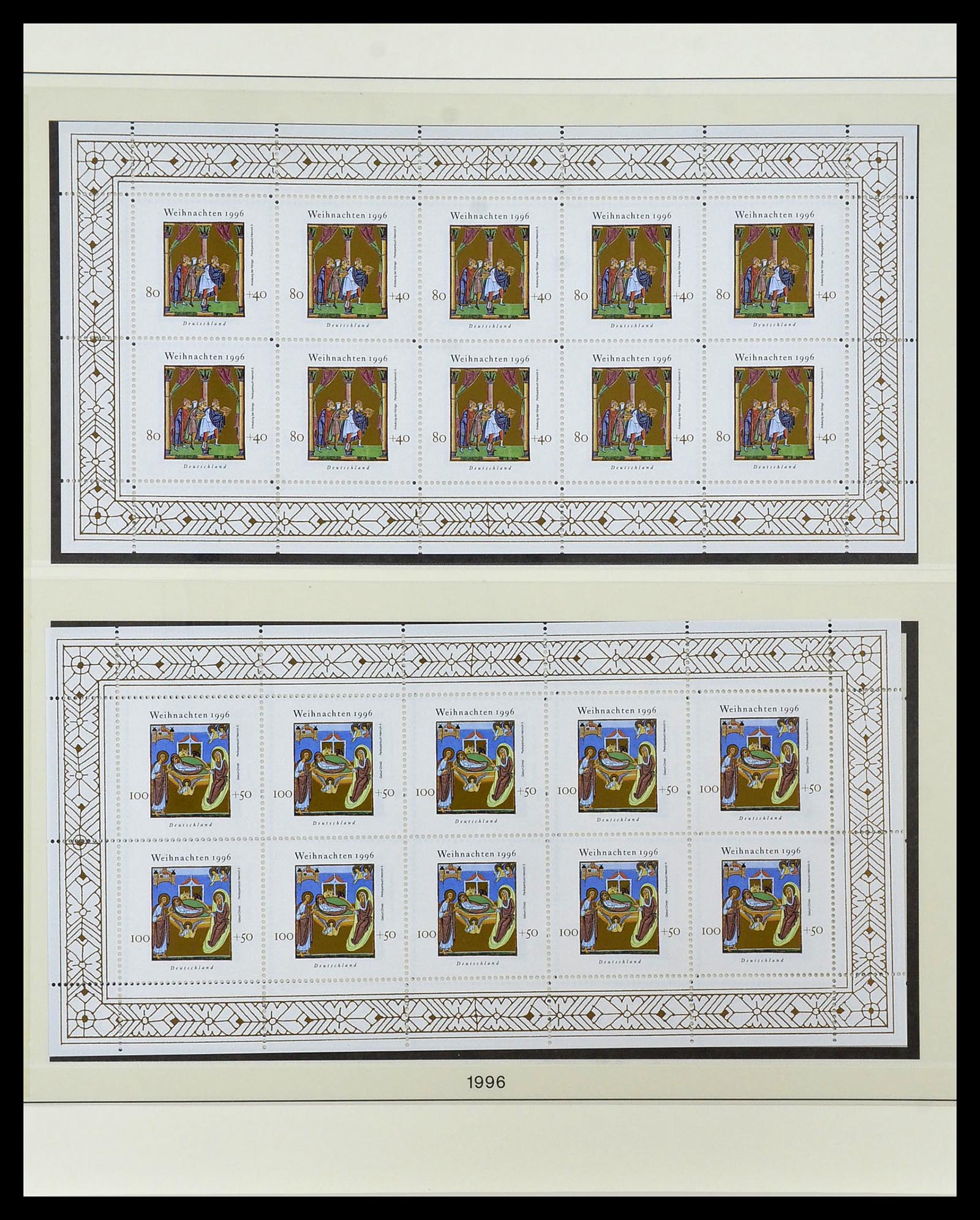 34456 094 - Postzegelverzameling 34456 Bundespost 1994-2000.