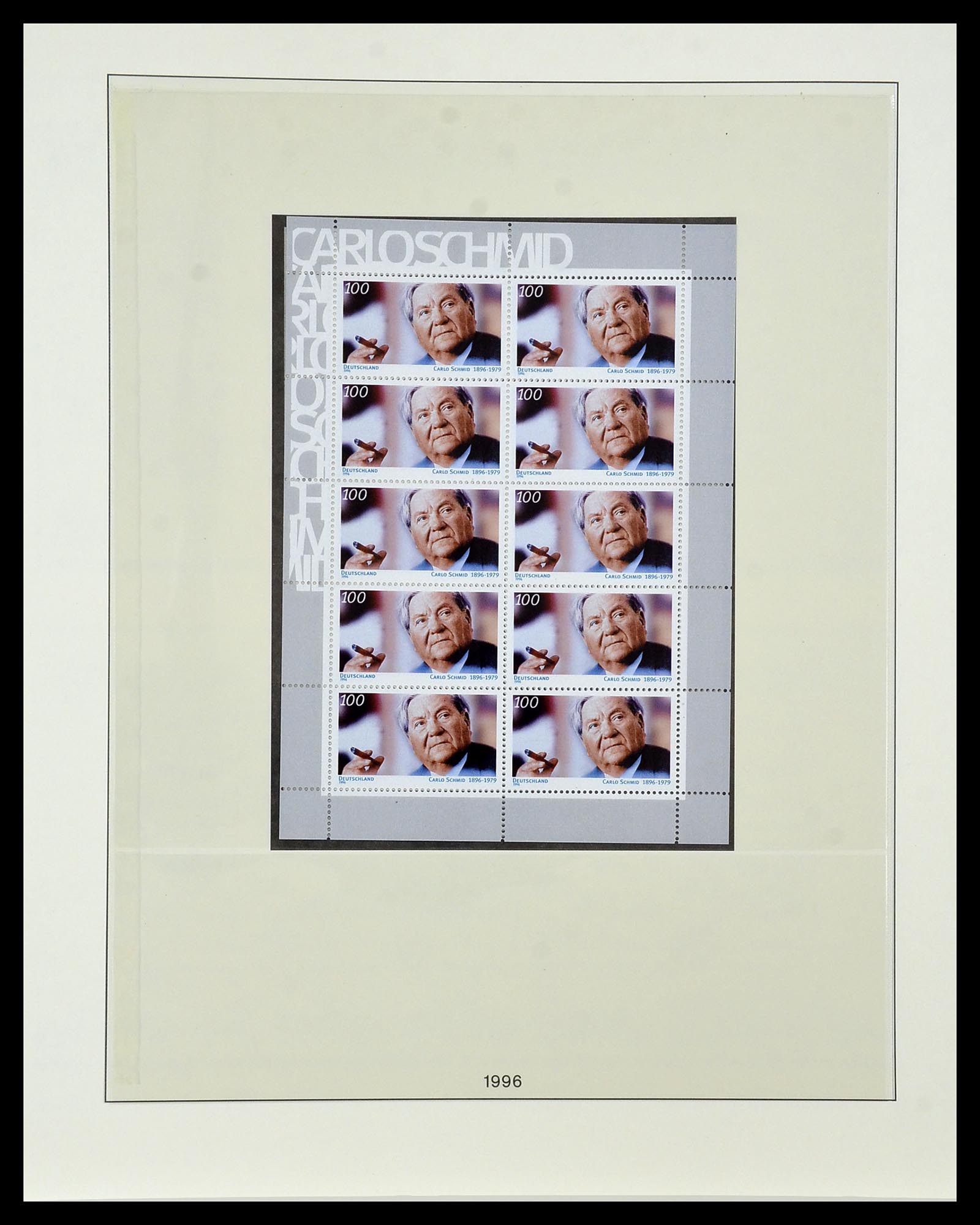 34456 096 - Postzegelverzameling 34456 Bundespost 1994-2000.