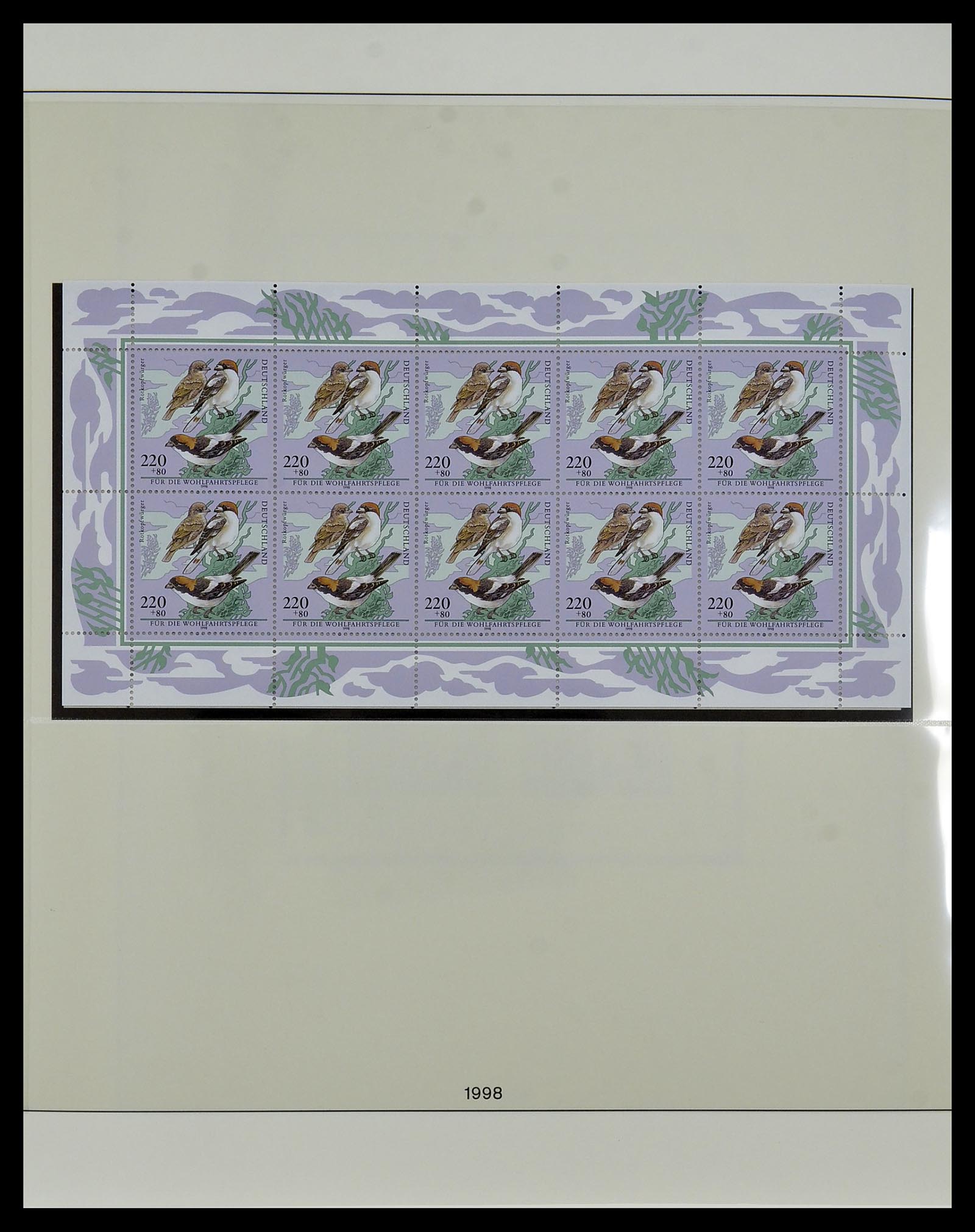 34456 166 - Stamp Collection 34456 Bundespost 1994-2000.