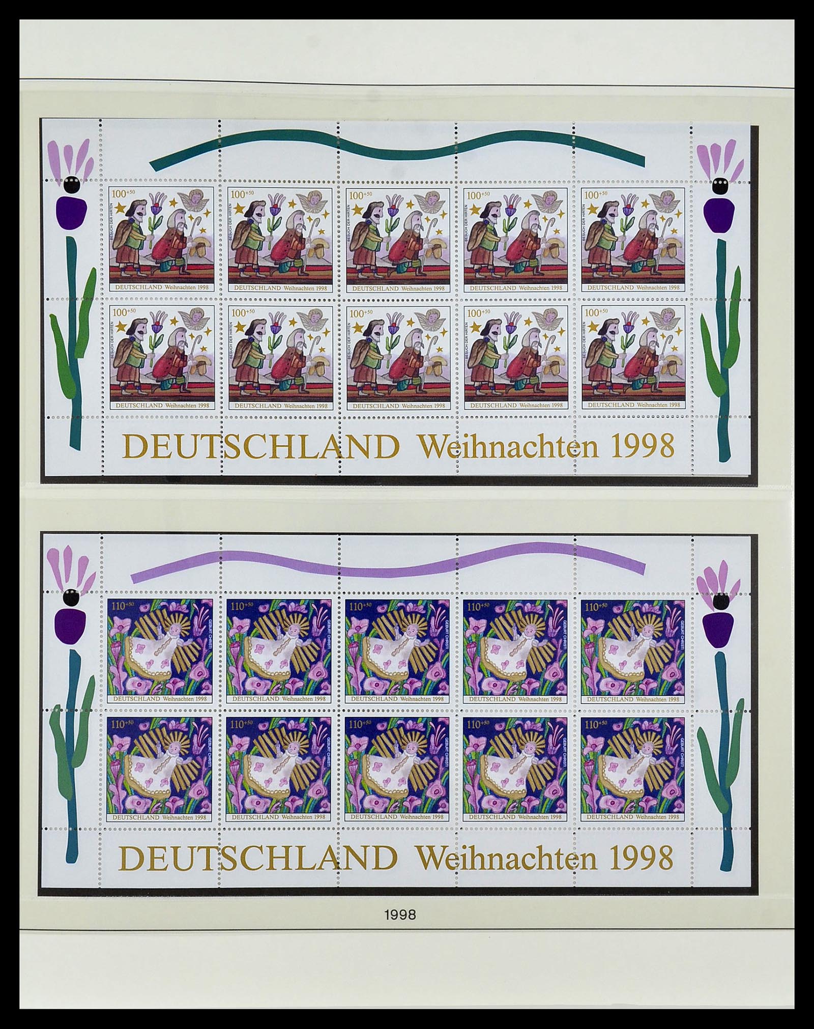 34456 170 - Stamp Collection 34456 Bundespost 1994-2000.