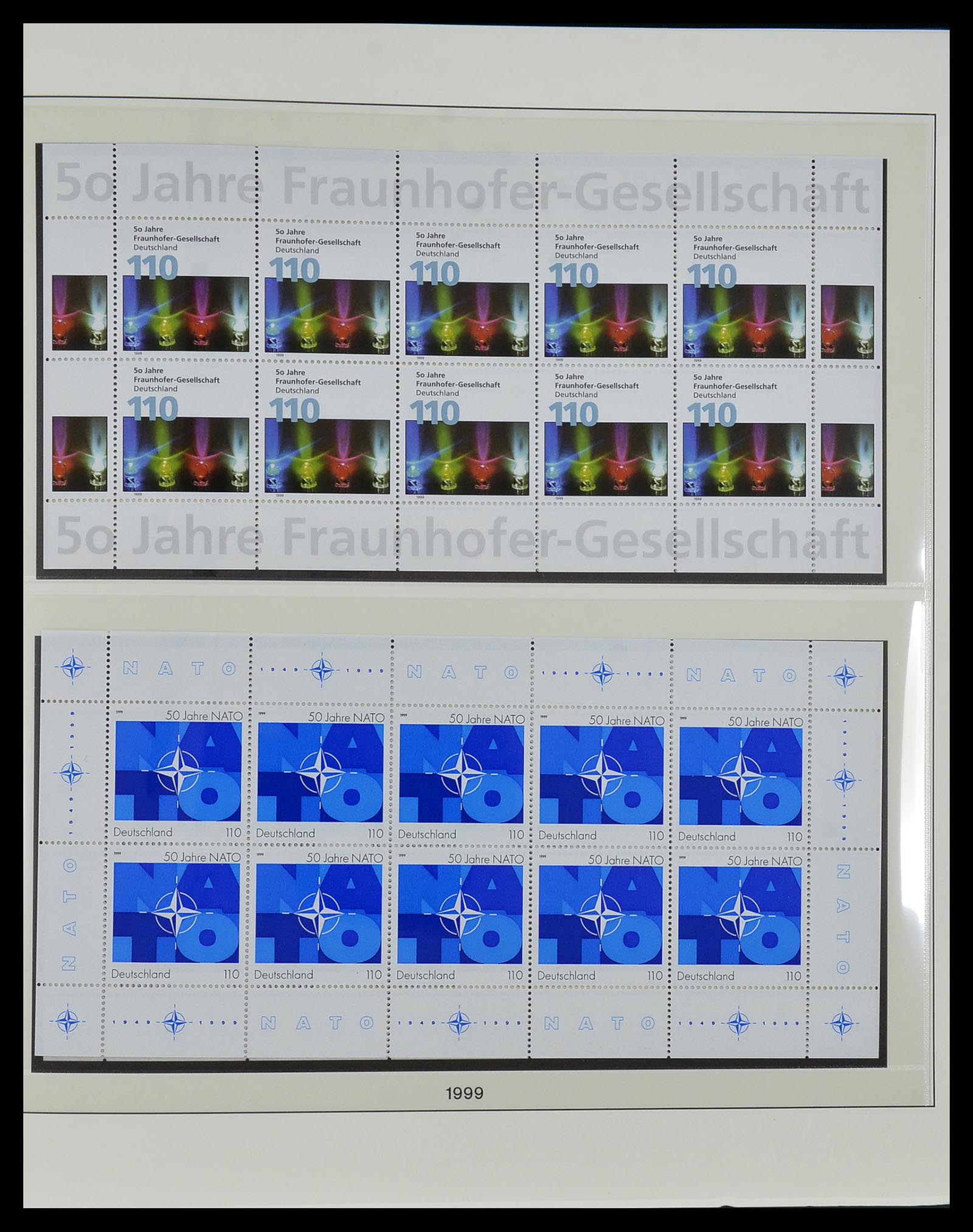 34456 182 - Stamp Collection 34456 Bundespost 1994-2000.