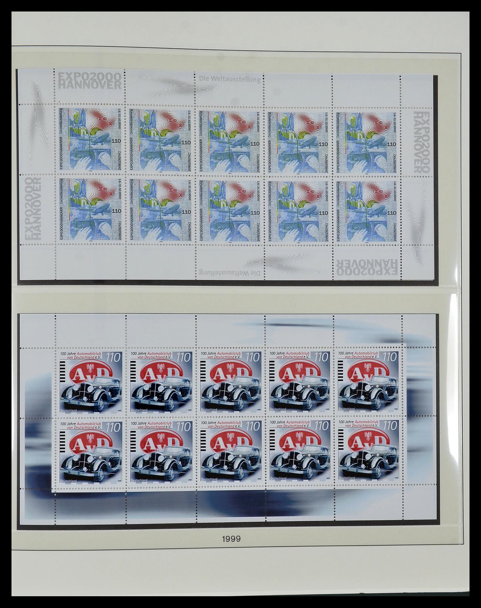 34456 183 - Stamp Collection 34456 Bundespost 1994-2000.