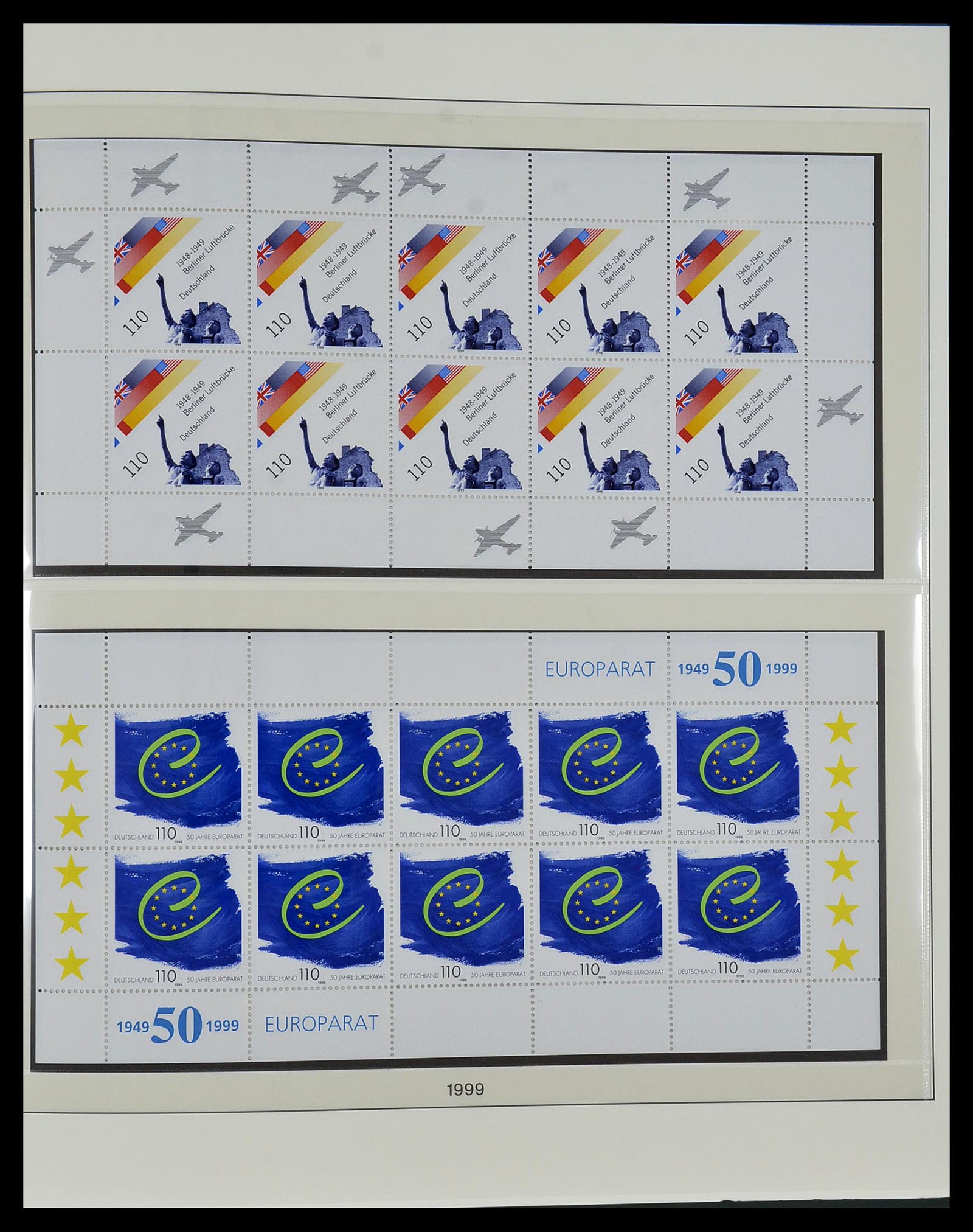 34456 186 - Stamp Collection 34456 Bundespost 1994-2000.