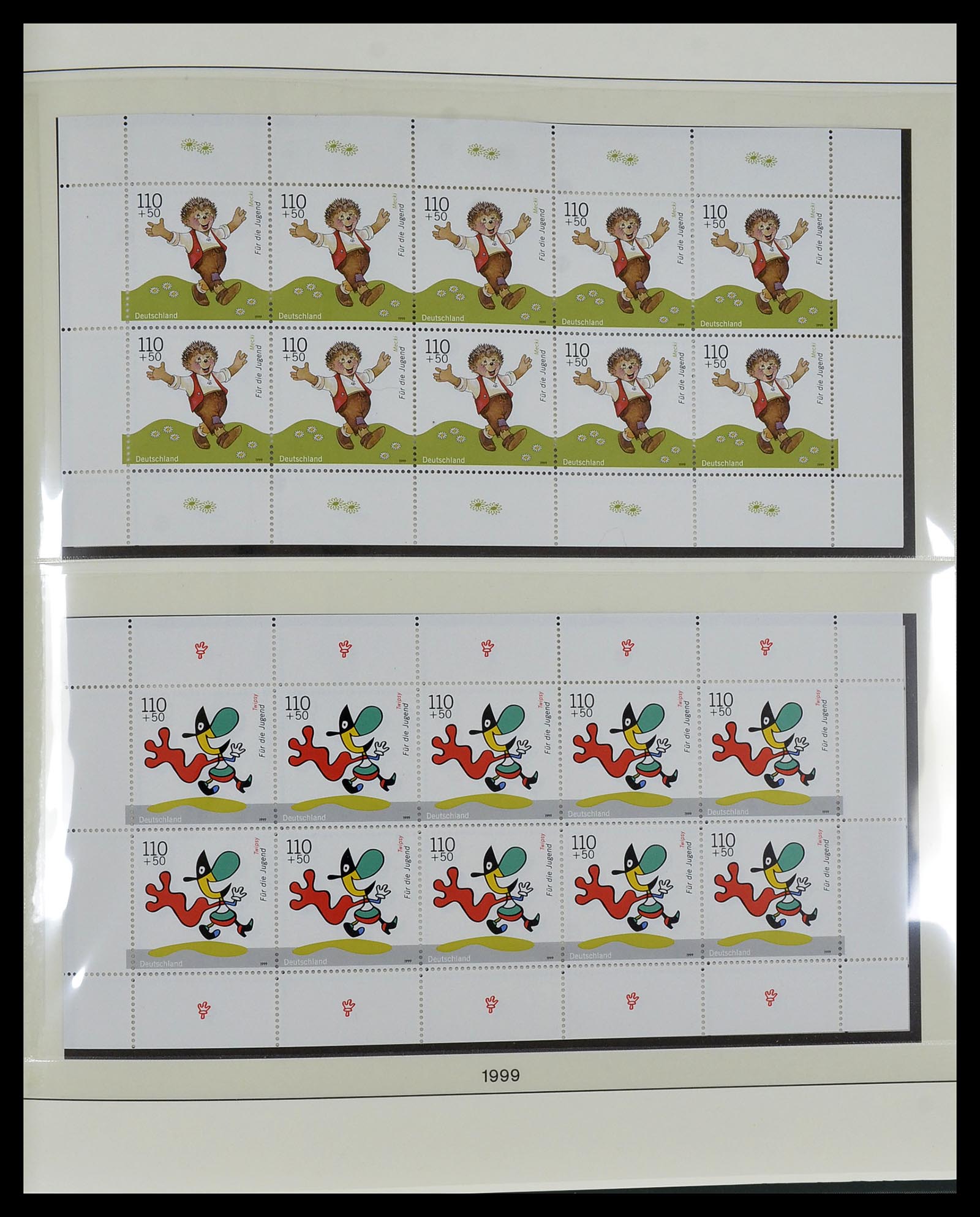 34456 188 - Stamp Collection 34456 Bundespost 1994-2000.