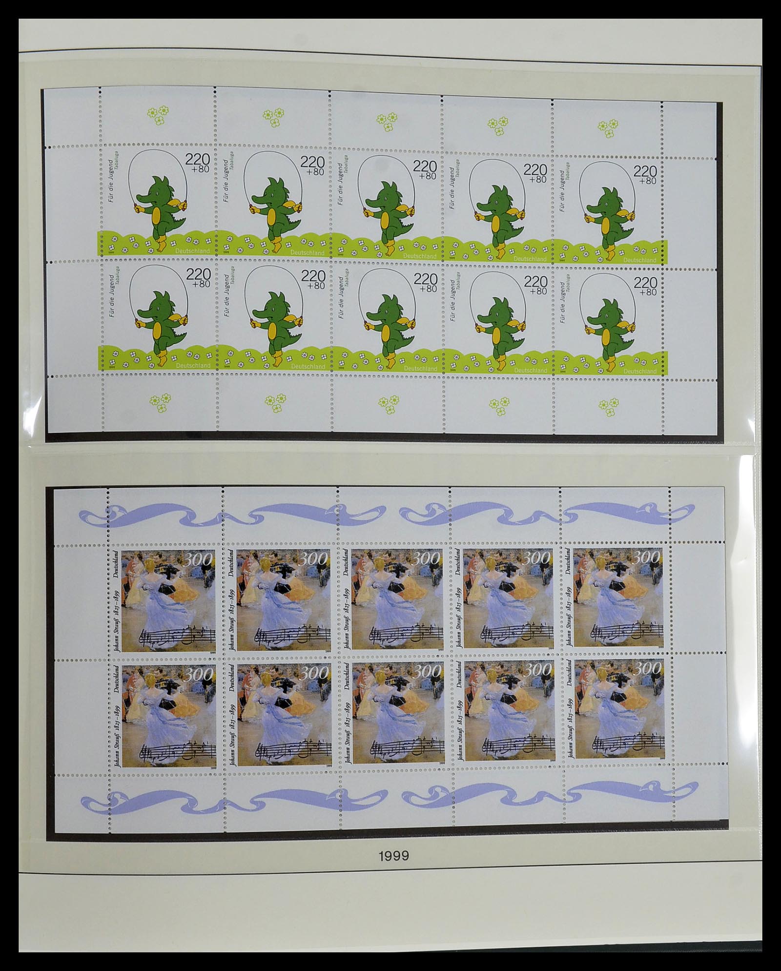 34456 189 - Stamp Collection 34456 Bundespost 1994-2000.