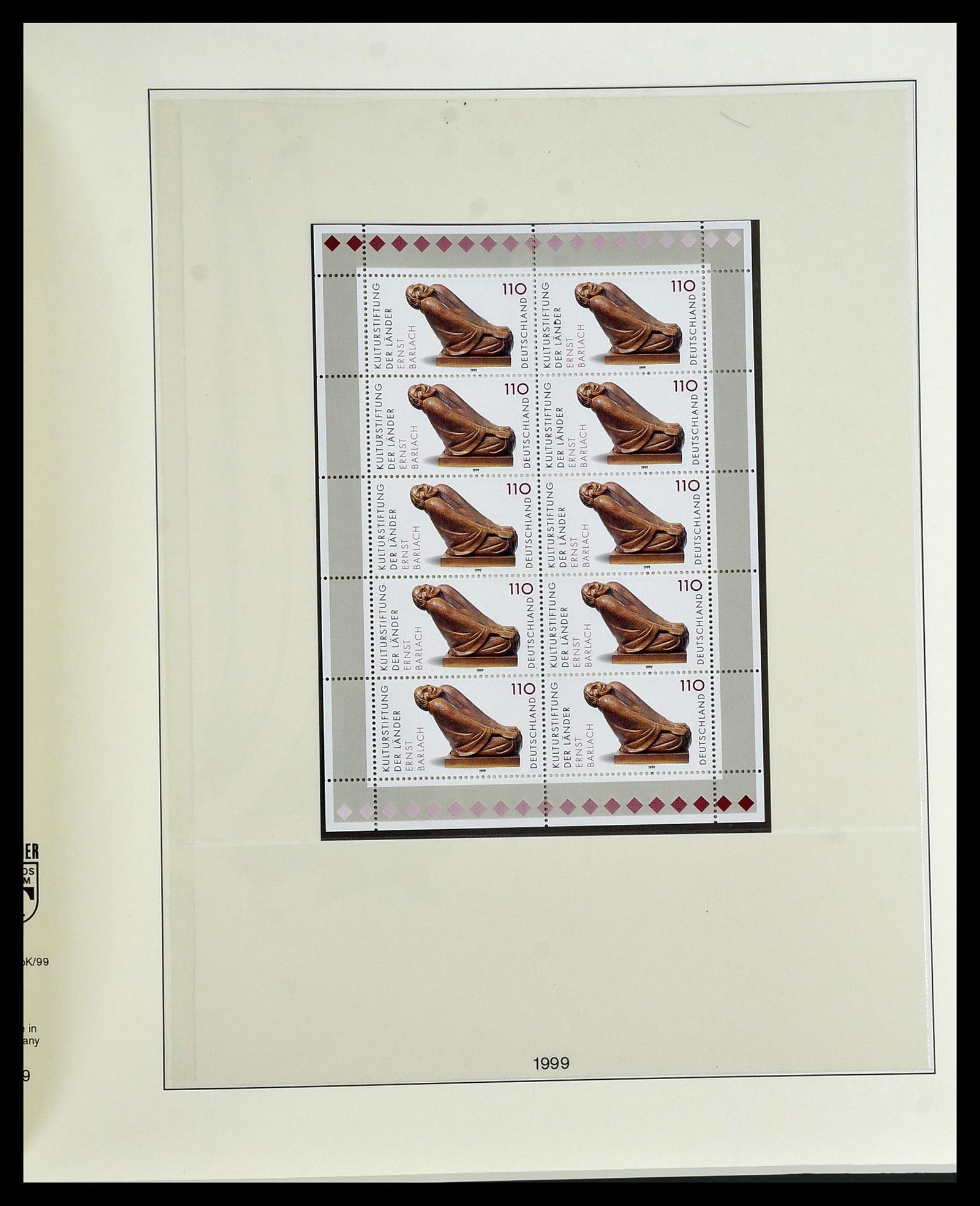 34456 191 - Stamp Collection 34456 Bundespost 1994-2000.