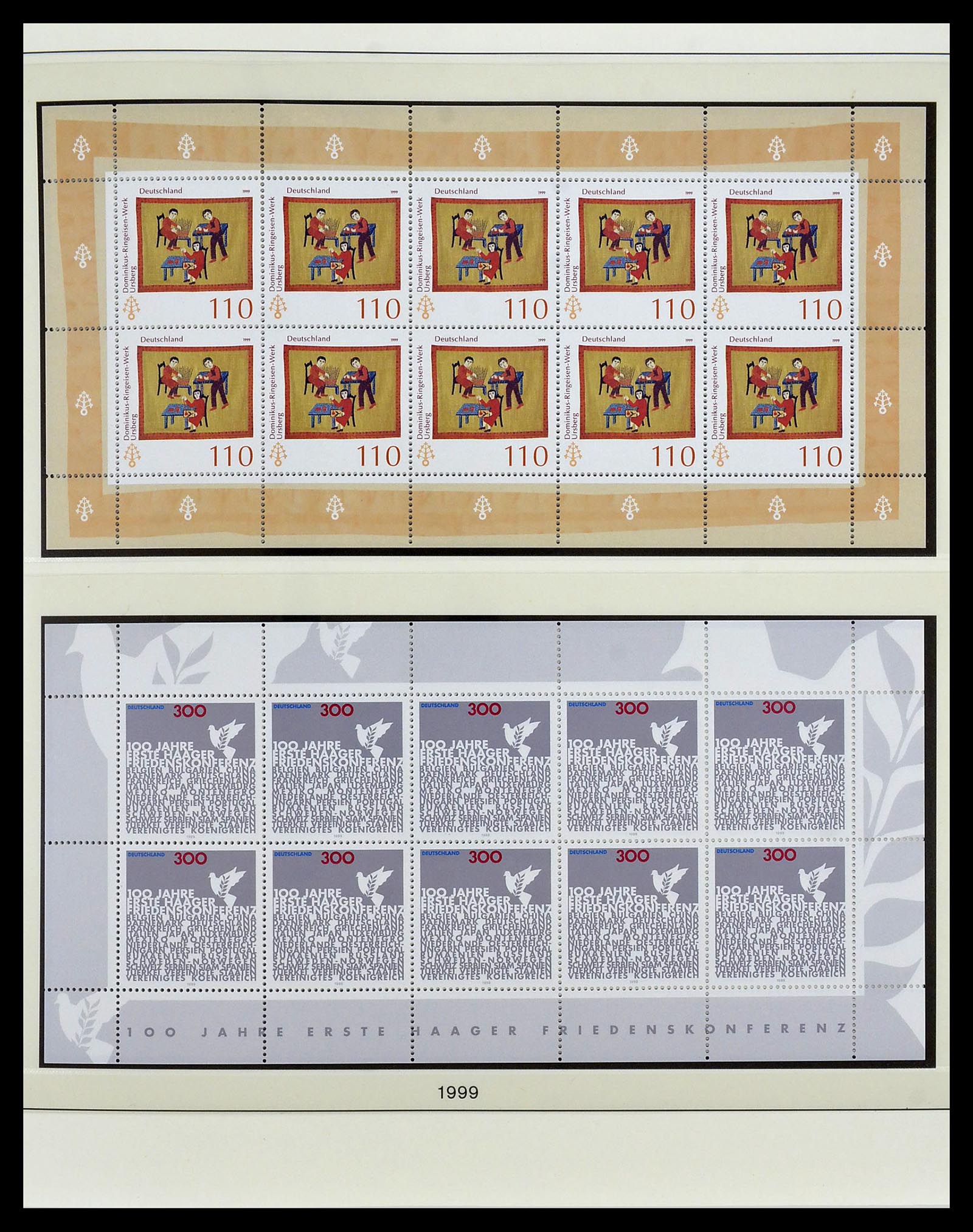 34456 193 - Stamp Collection 34456 Bundespost 1994-2000.