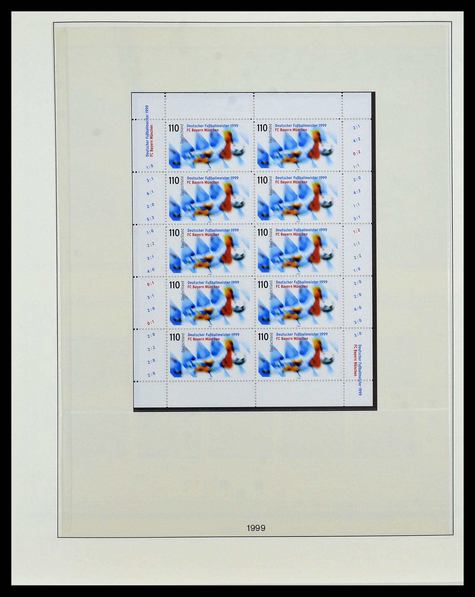 34456 195 - Stamp Collection 34456 Bundespost 1994-2000.