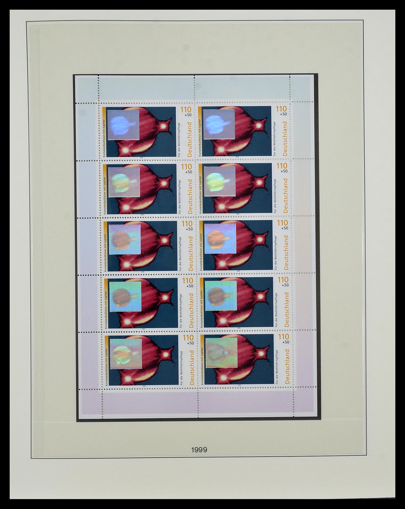 34456 200 - Stamp Collection 34456 Bundespost 1994-2000.