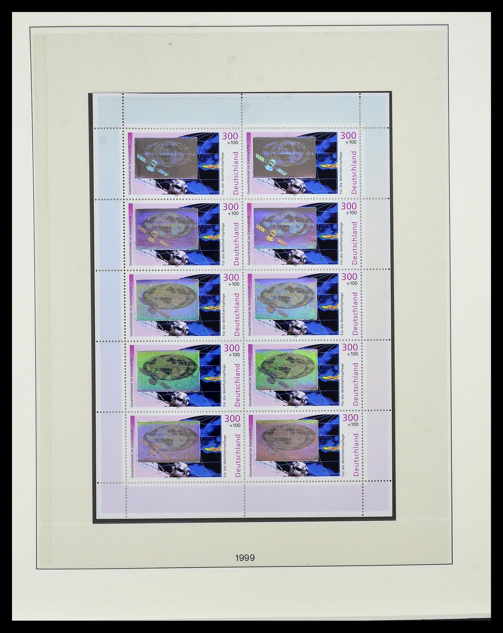 34456 201 - Postzegelverzameling 34456 Bundespost 1994-2000.