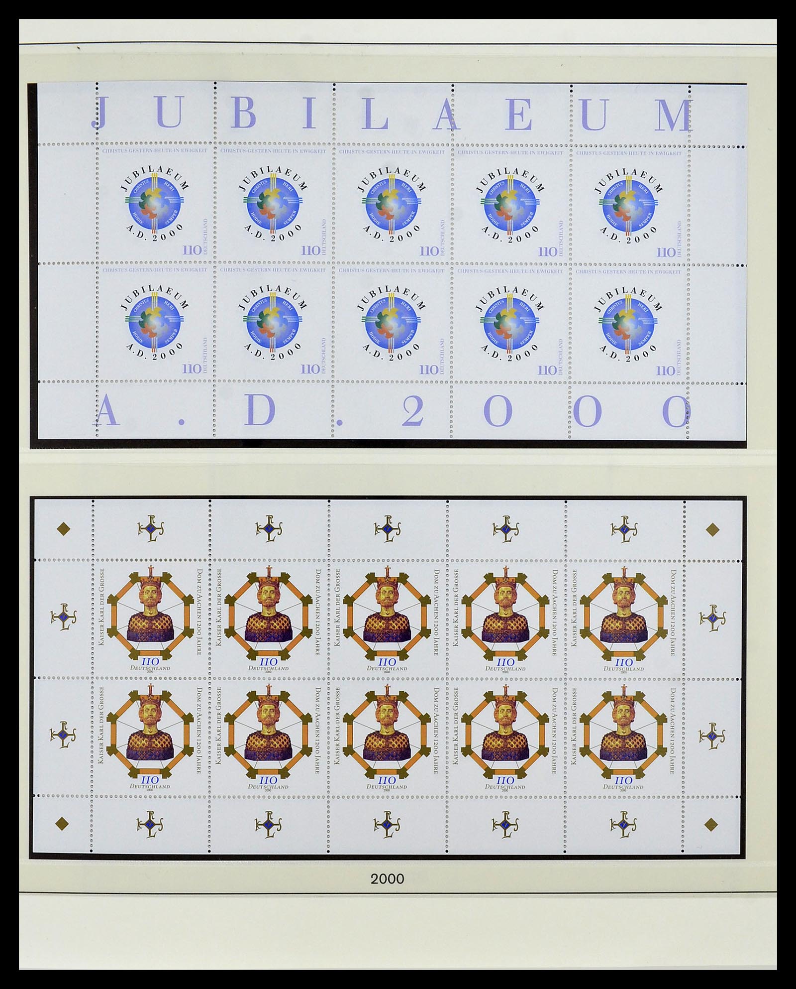 34456 206 - Postzegelverzameling 34456 Bundespost 1994-2000.