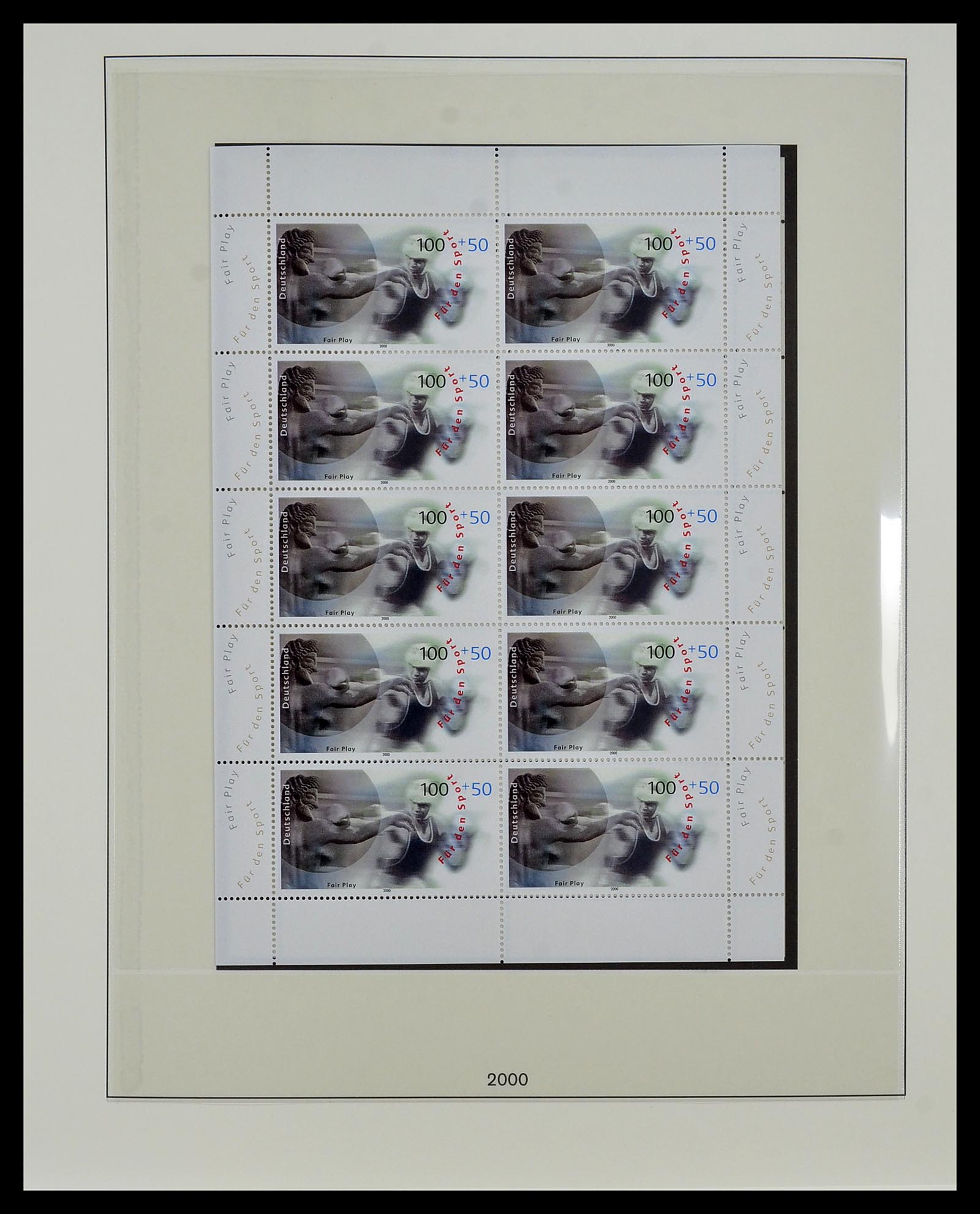 34456 212 - Postzegelverzameling 34456 Bundespost 1994-2000.