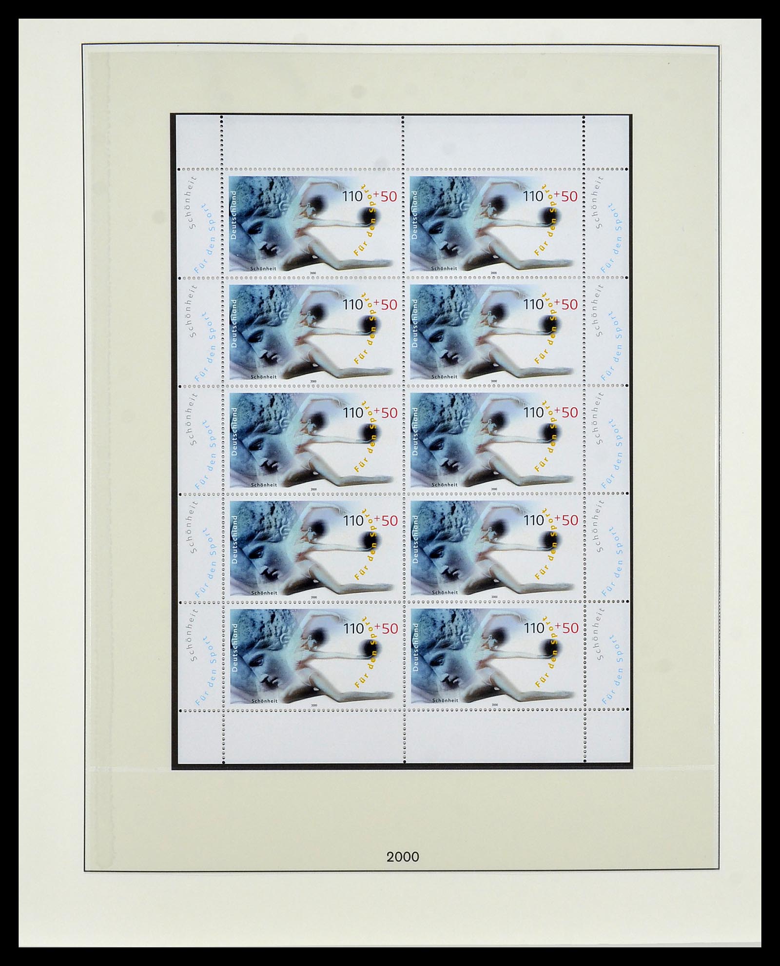 34456 213 - Postzegelverzameling 34456 Bundespost 1994-2000.