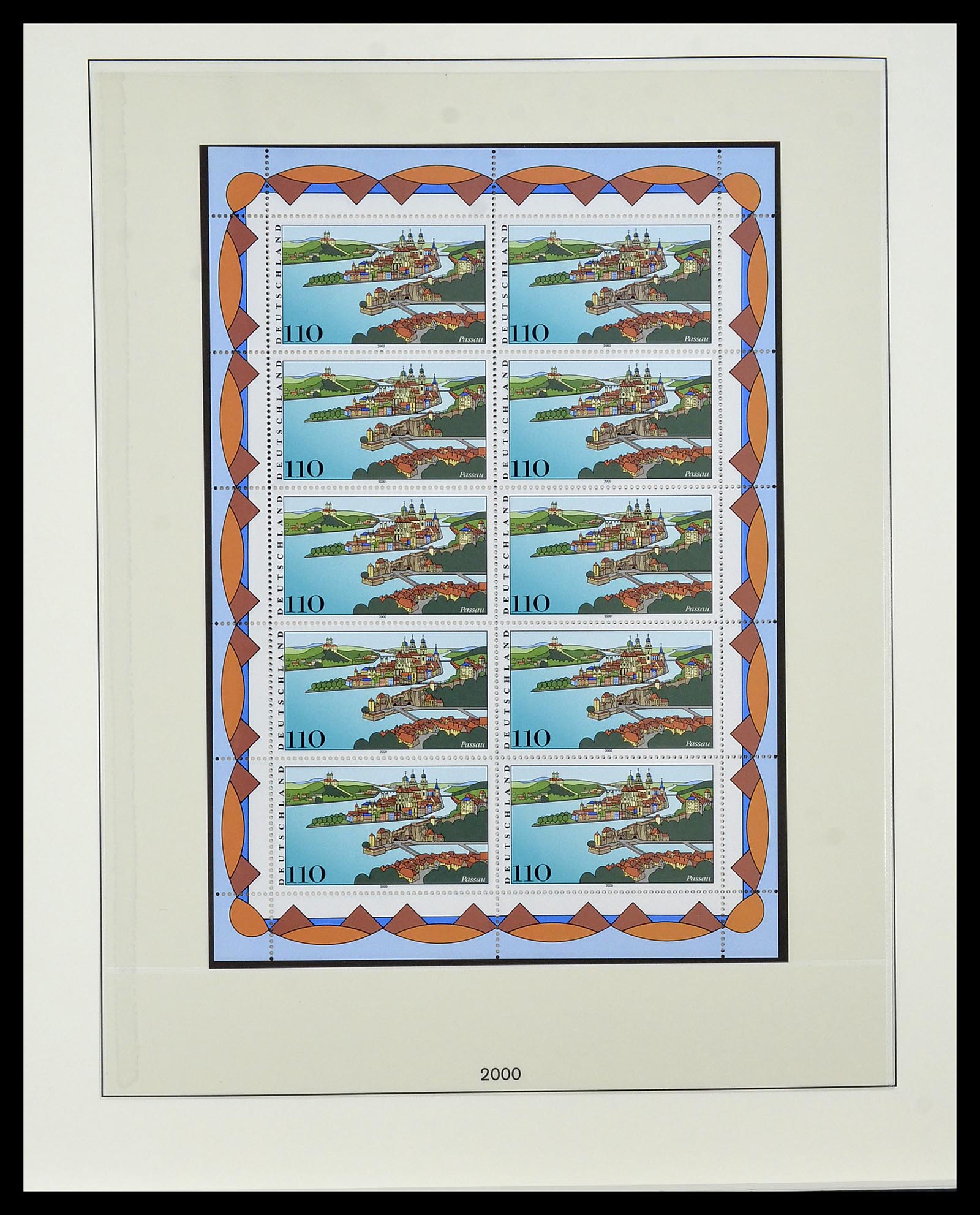 34456 219 - Postzegelverzameling 34456 Bundespost 1994-2000.