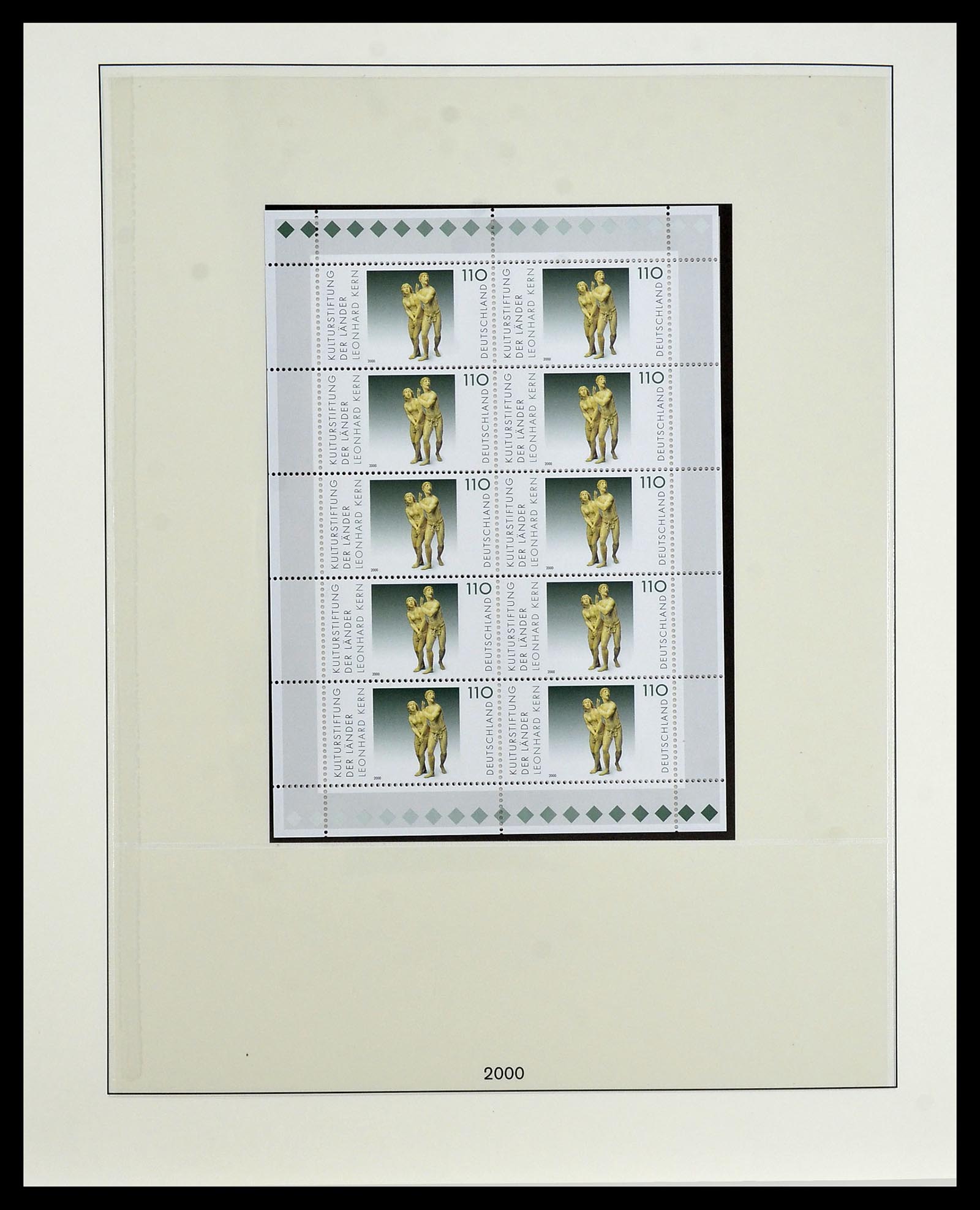 34456 222 - Postzegelverzameling 34456 Bundespost 1994-2000.