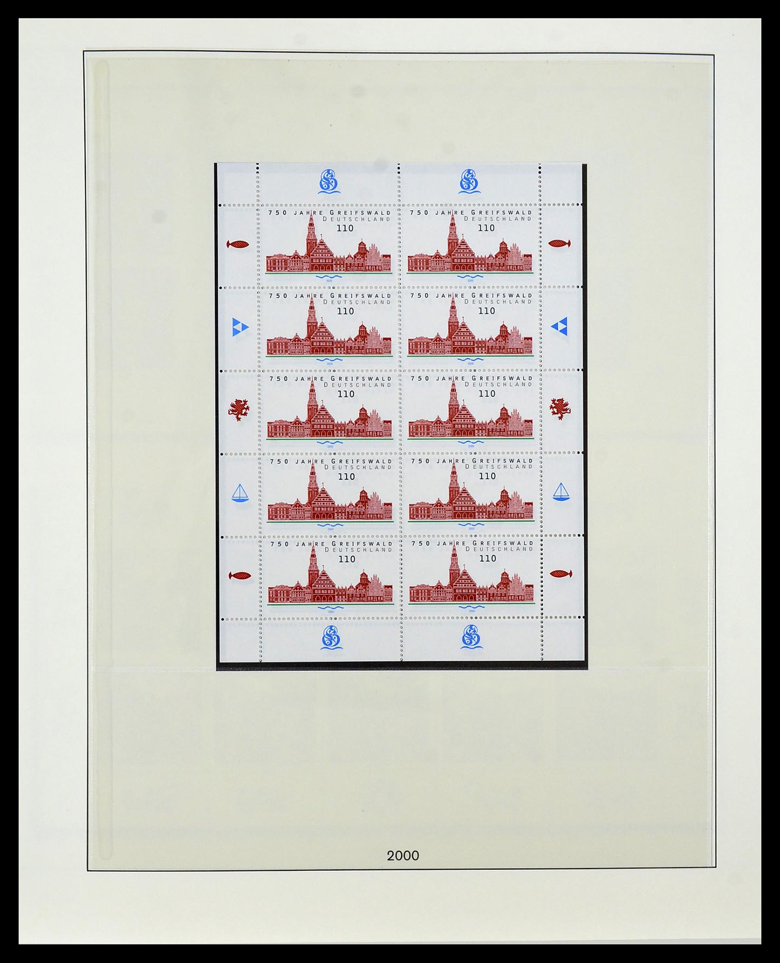 34456 225 - Stamp Collection 34456 Bundespost 1994-2000.