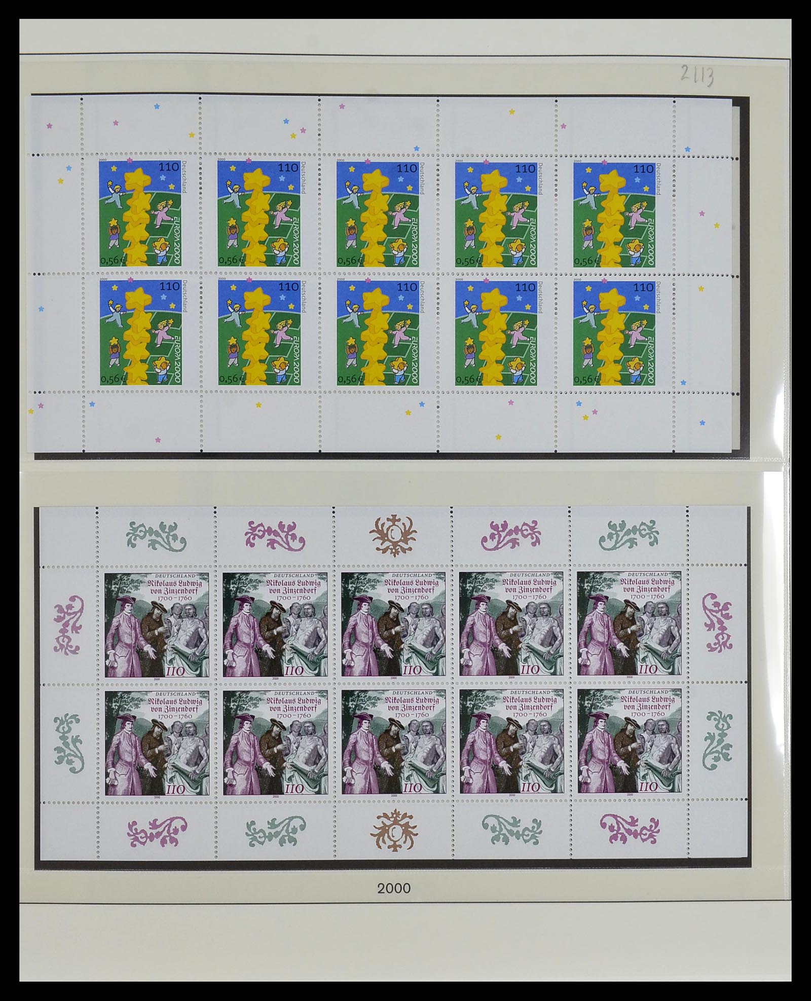 34456 226 - Postzegelverzameling 34456 Bundespost 1994-2000.