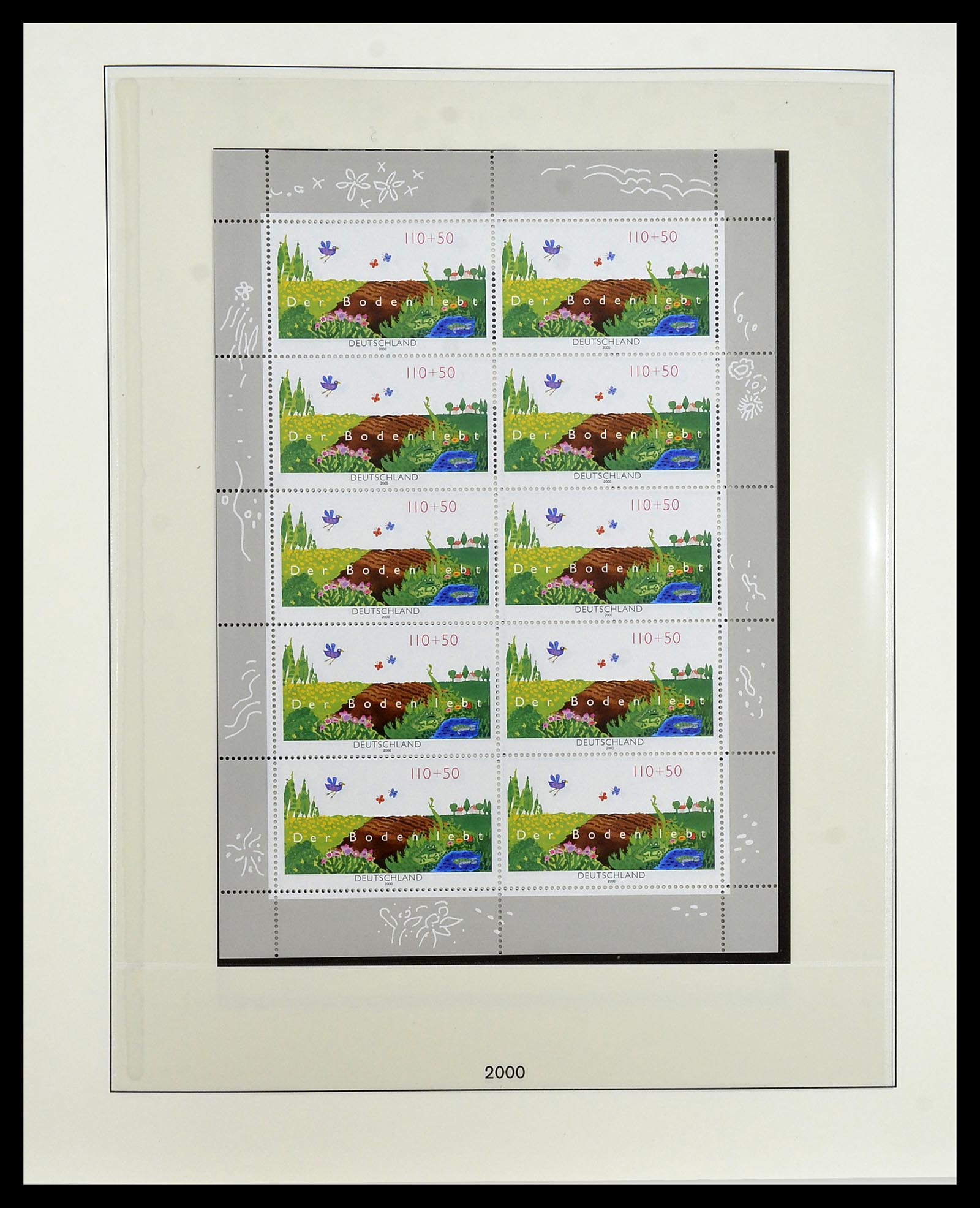 34456 227 - Postzegelverzameling 34456 Bundespost 1994-2000.