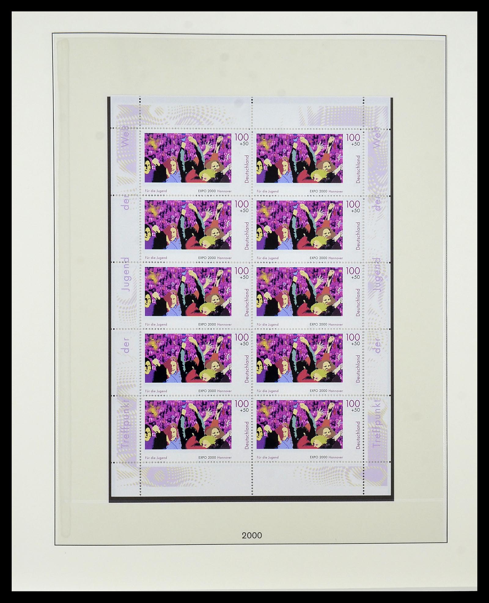 34456 228 - Postzegelverzameling 34456 Bundespost 1994-2000.