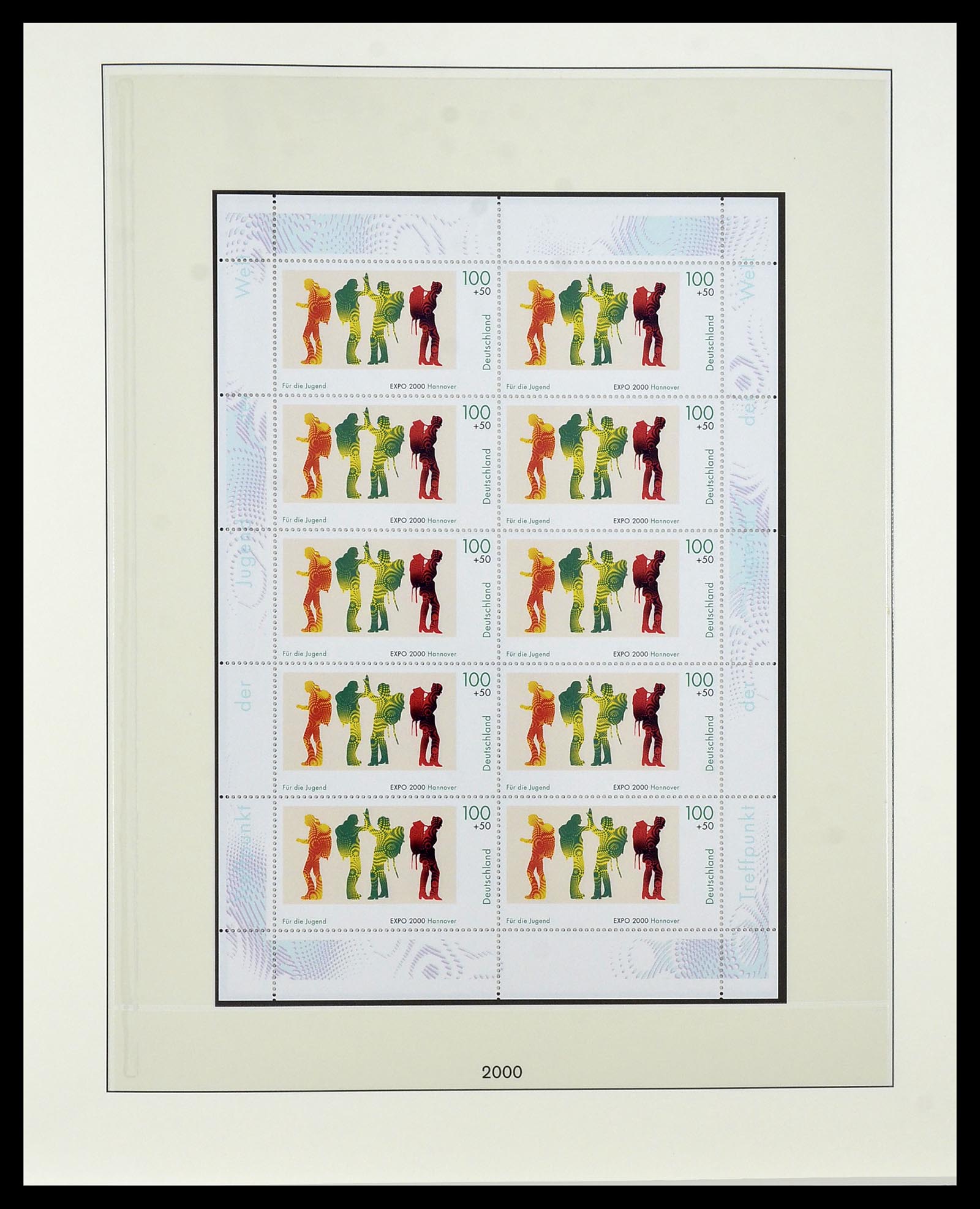 34456 229 - Postzegelverzameling 34456 Bundespost 1994-2000.