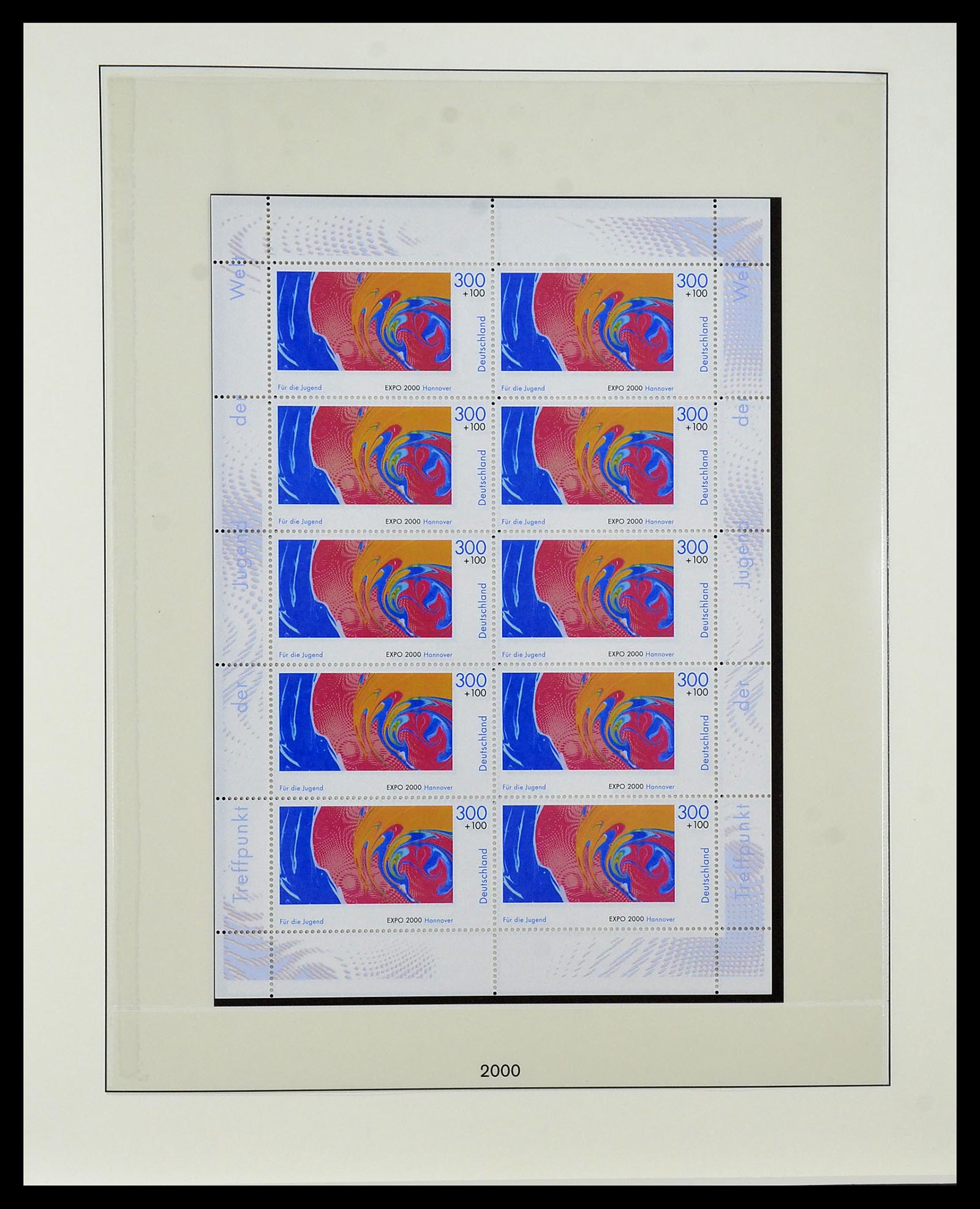 34456 233 - Postzegelverzameling 34456 Bundespost 1994-2000.