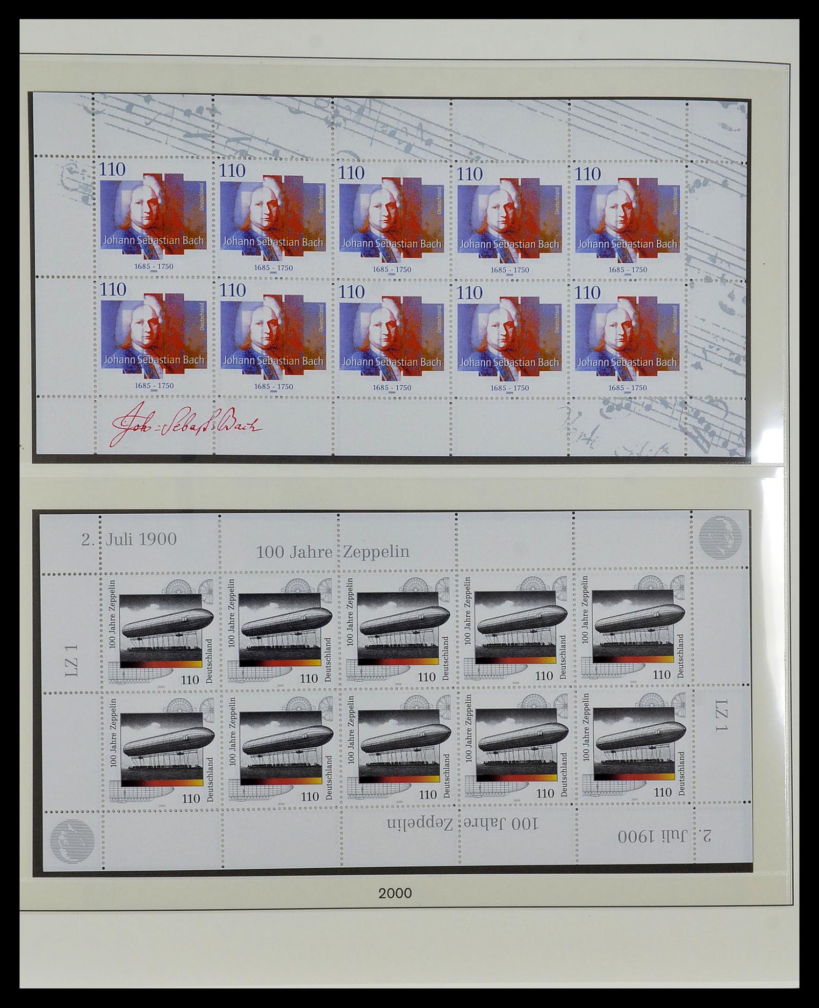 34456 238 - Postzegelverzameling 34456 Bundespost 1994-2000.
