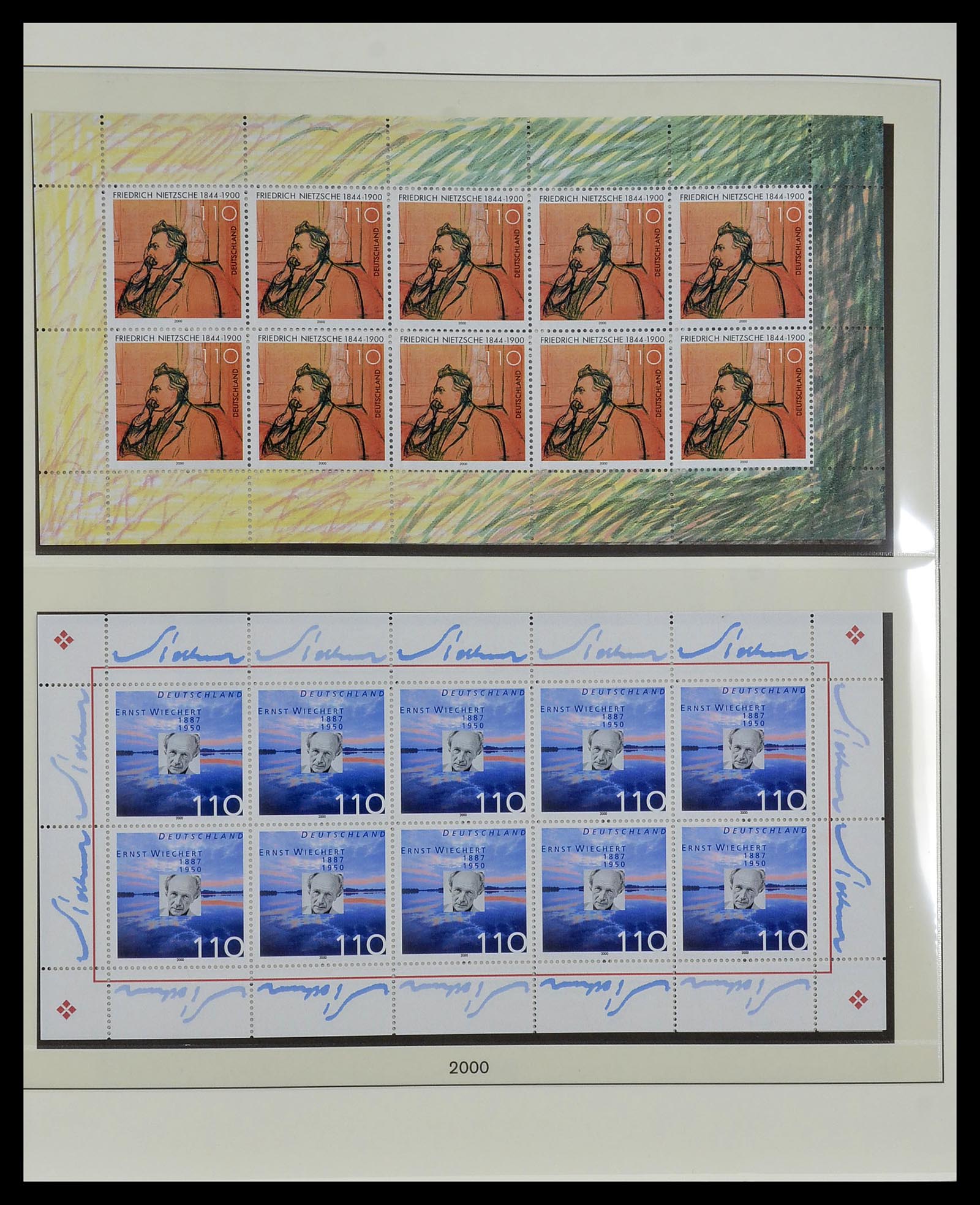 34456 241 - Postzegelverzameling 34456 Bundespost 1994-2000.