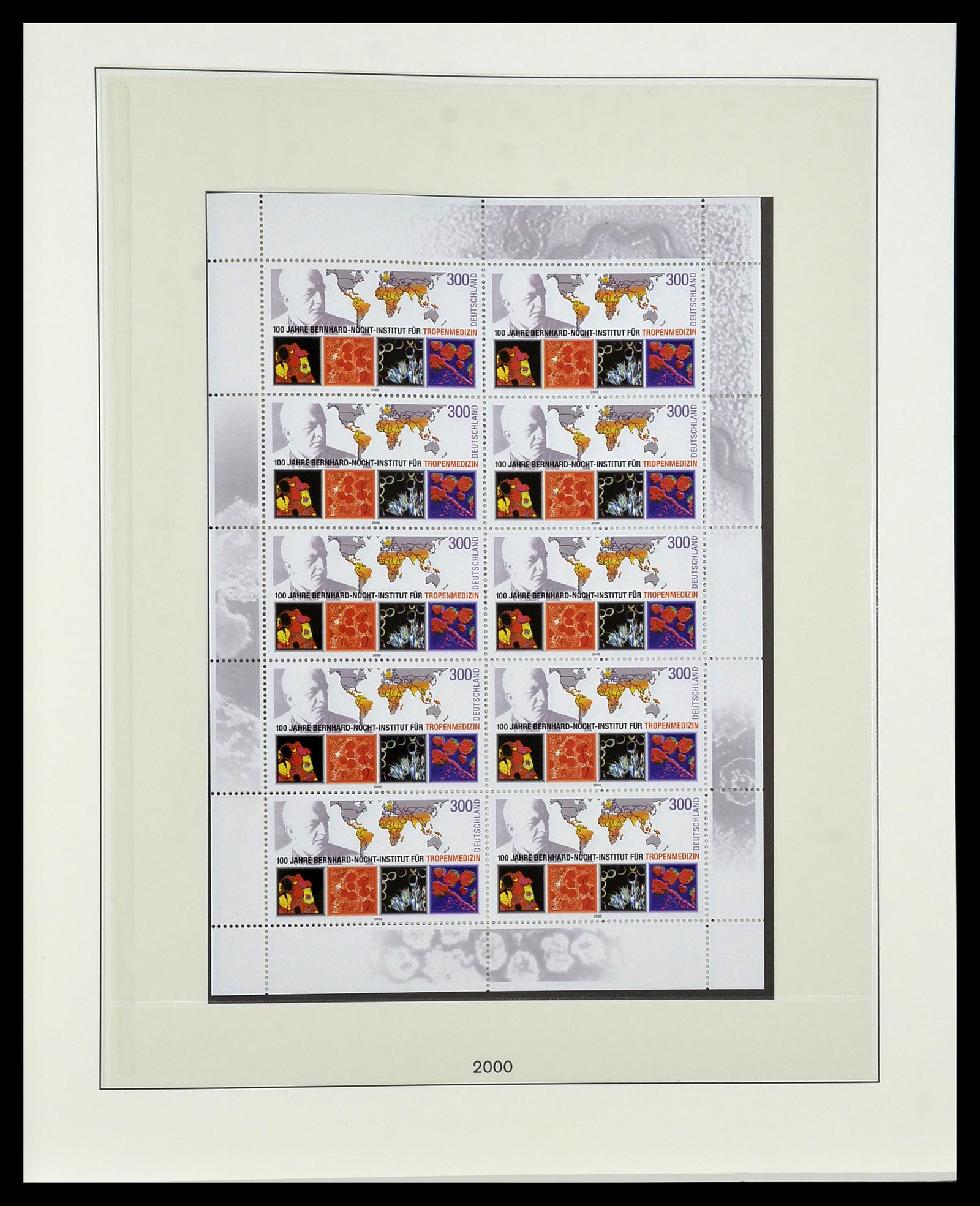 34456 243 - Postzegelverzameling 34456 Bundespost 1994-2000.