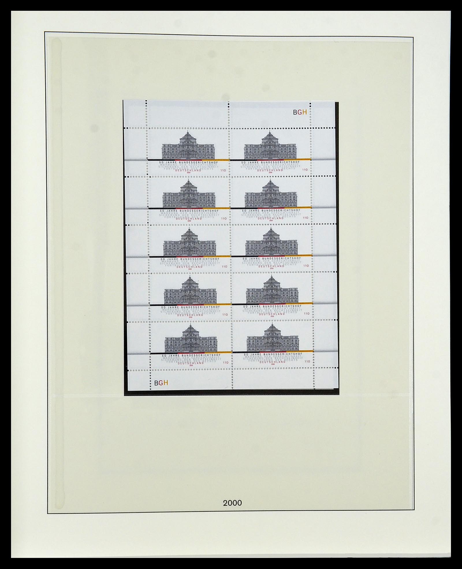 34456 244 - Stamp Collection 34456 Bundespost 1994-2000.