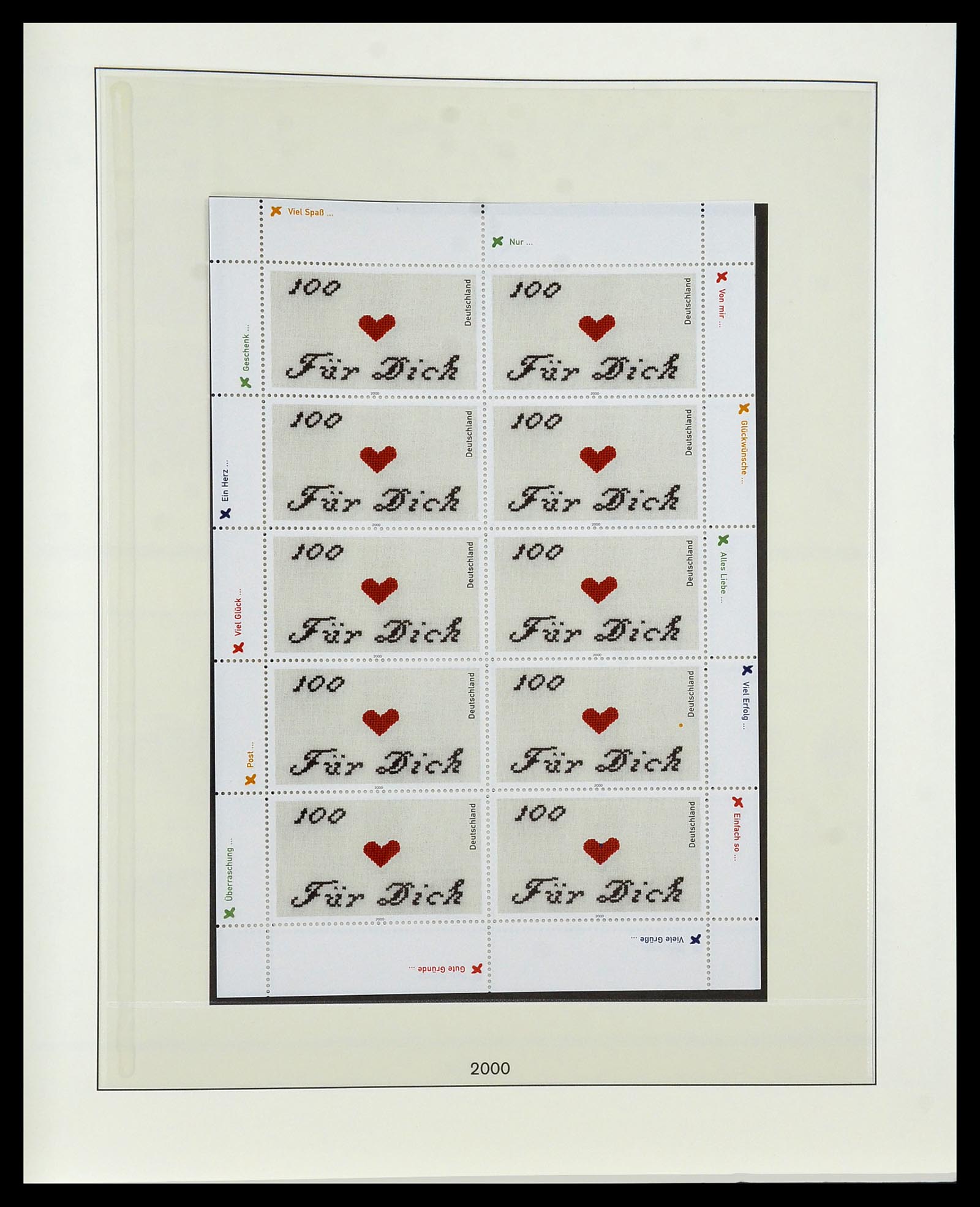 34456 245 - Stamp Collection 34456 Bundespost 1994-2000.