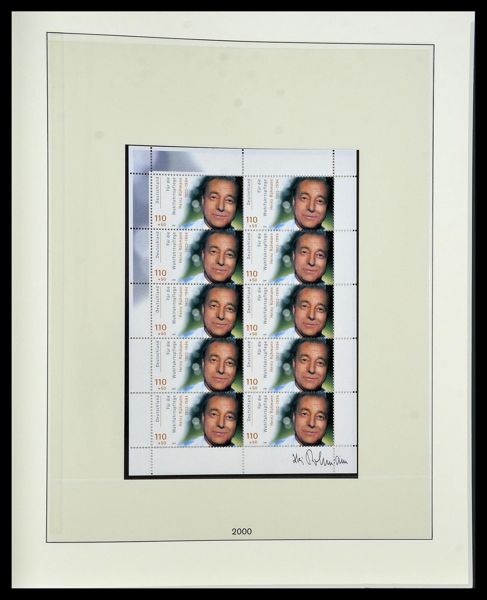 34456 251 - Postzegelverzameling 34456 Bundespost 1994-2000.