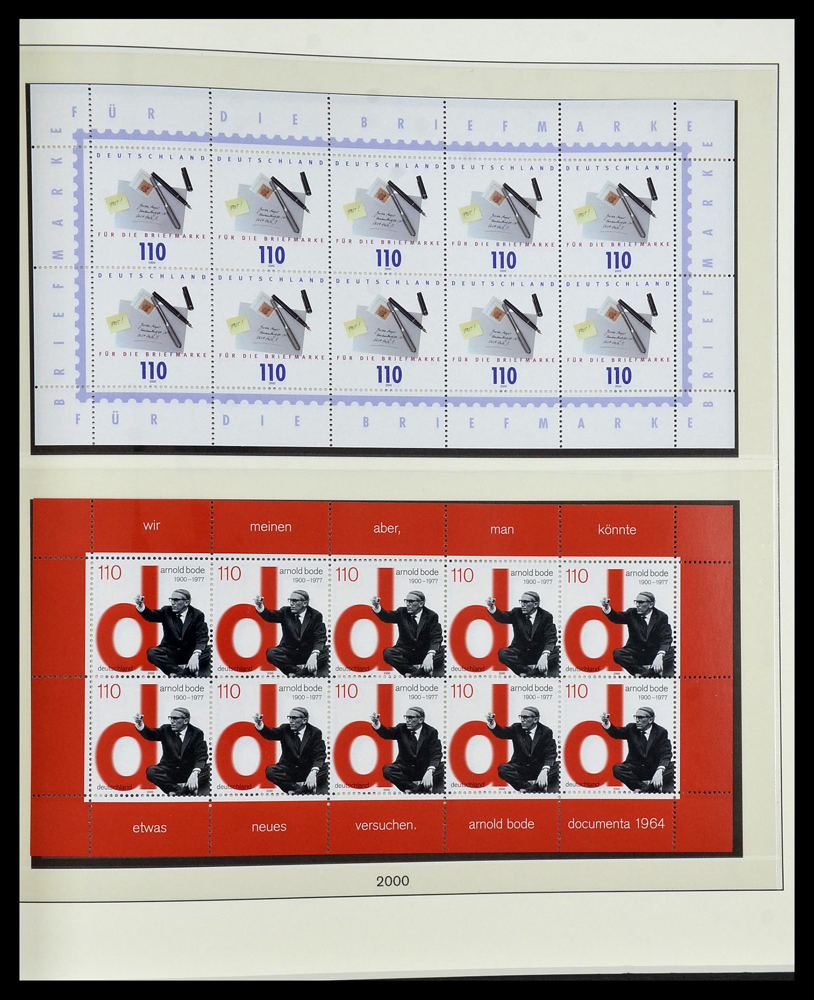 34456 253 - Stamp Collection 34456 Bundespost 1994-2000.