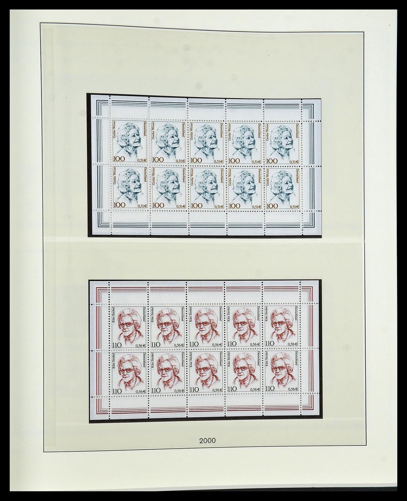 34456 254 - Postzegelverzameling 34456 Bundespost 1994-2000.