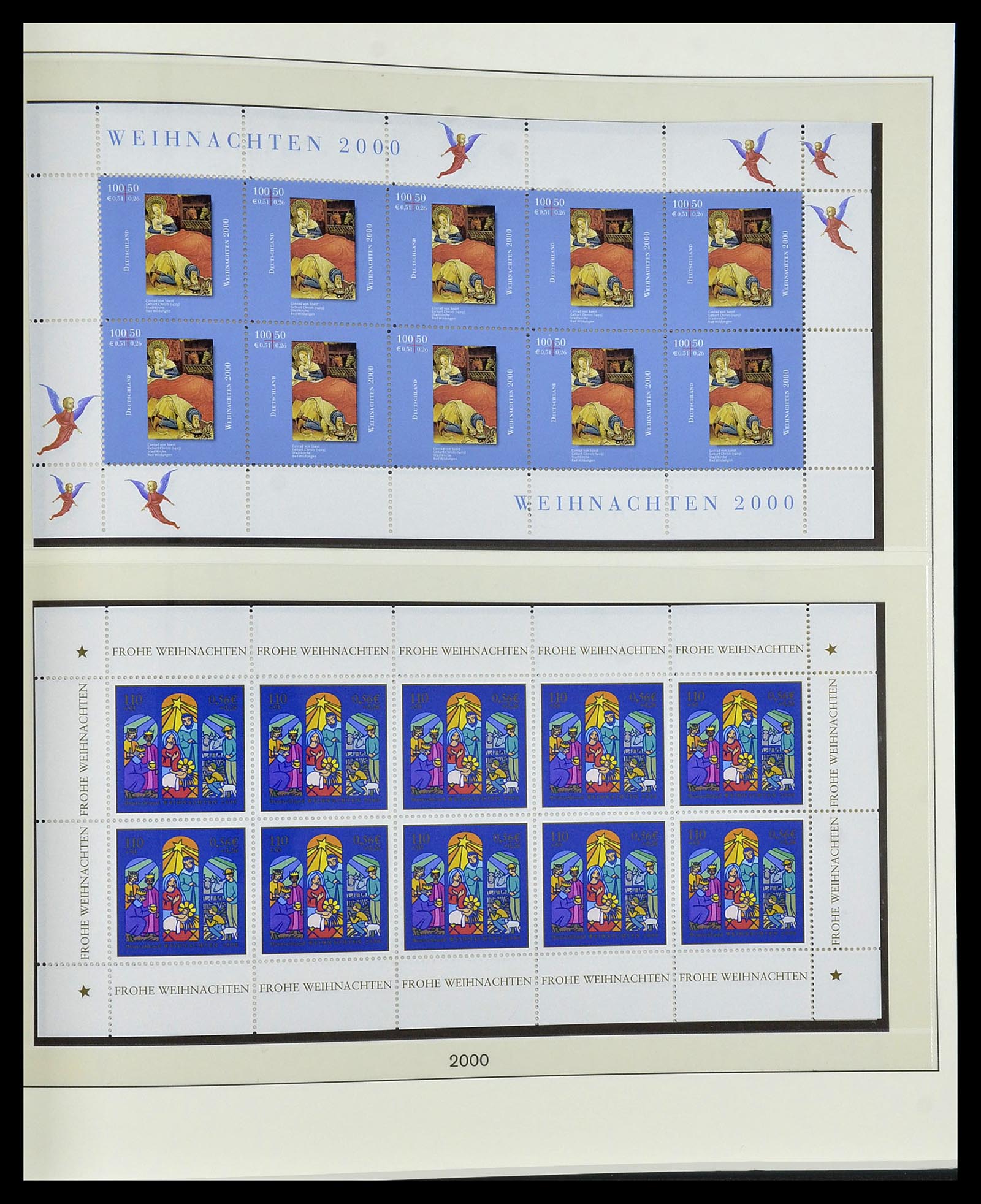 34456 255 - Postzegelverzameling 34456 Bundespost 1994-2000.