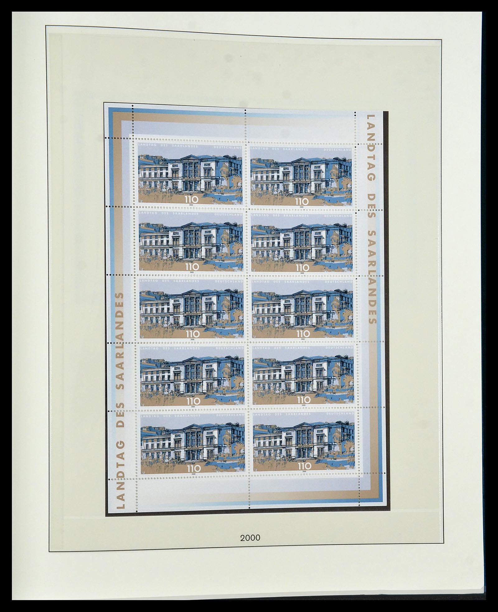 34456 256 - Postzegelverzameling 34456 Bundespost 1994-2000.