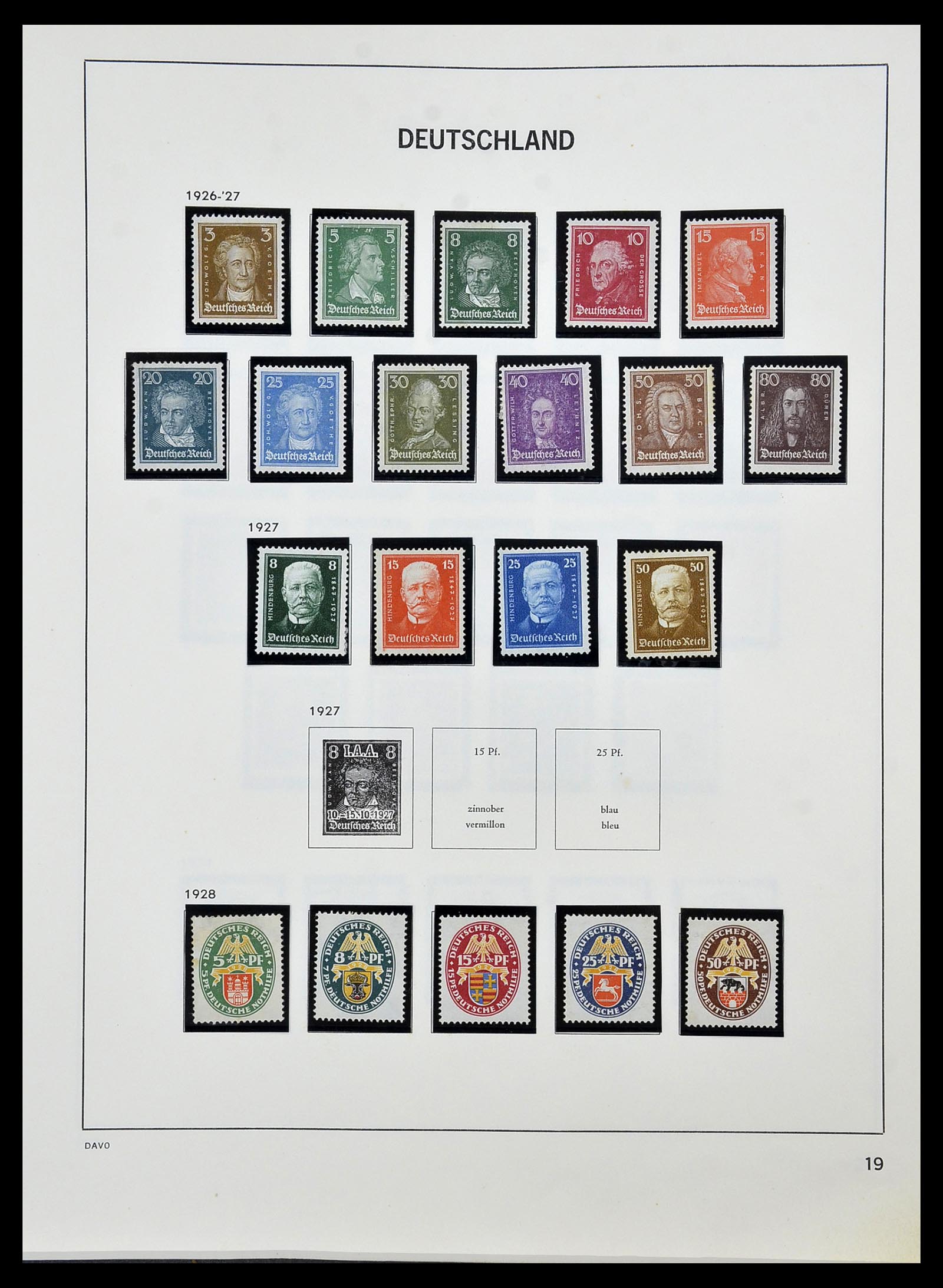 34457 019 - Postzegelverzameling 34457 Duitsland 1872-1980.