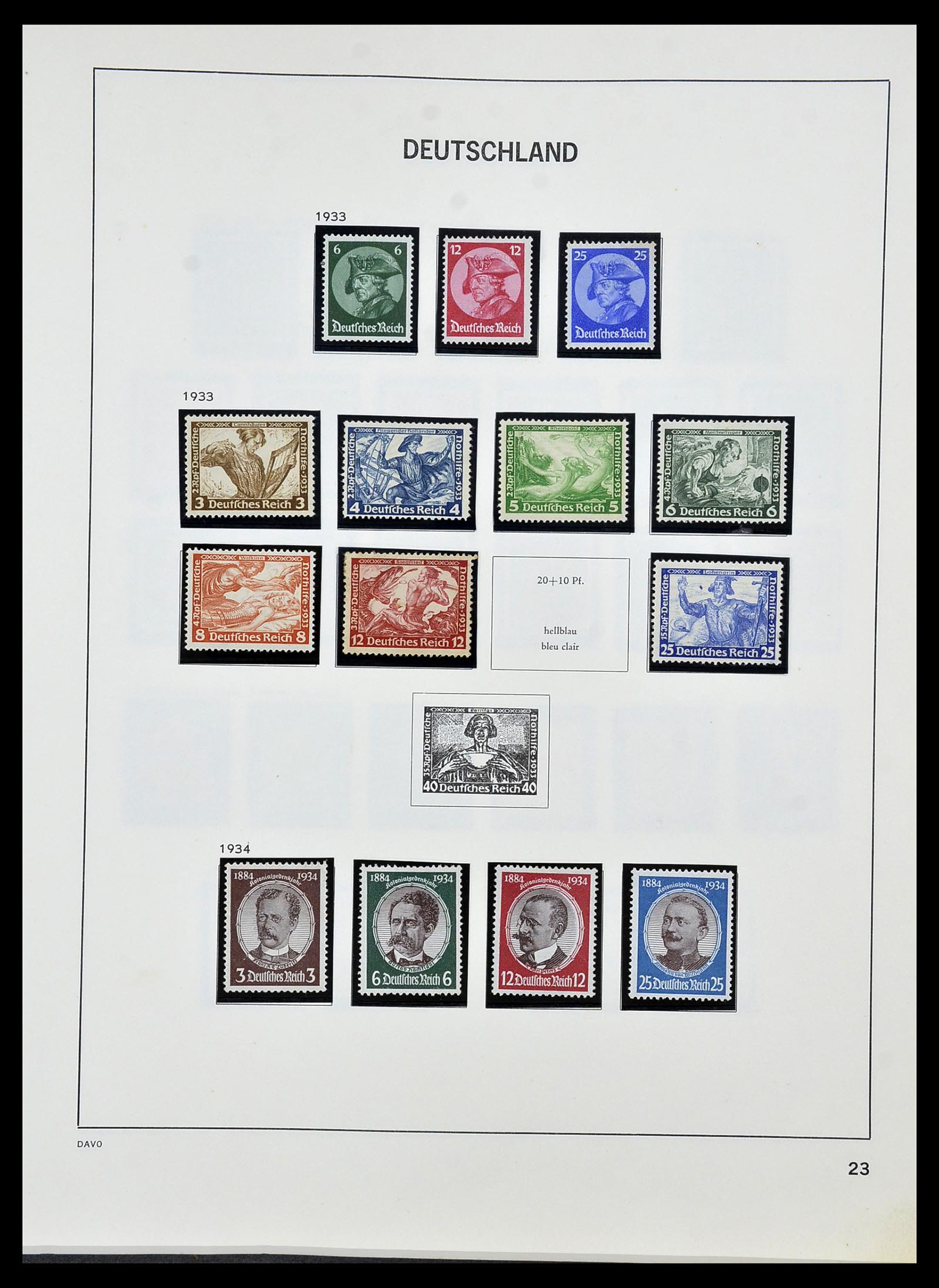 34457 023 - Stamp Collection 34457 Germany 1872-1980.