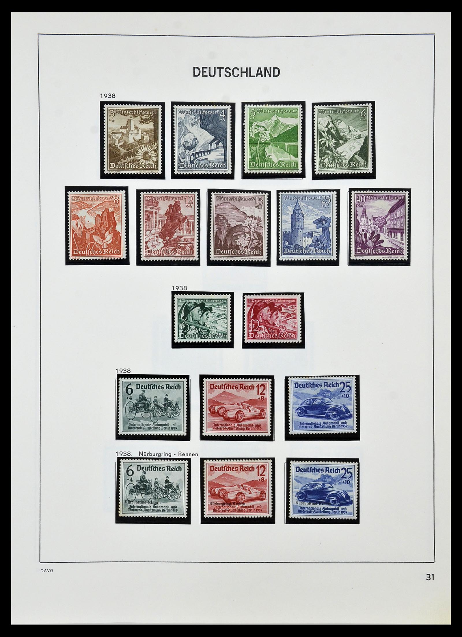 34457 031 - Stamp Collection 34457 Germany 1872-1980.