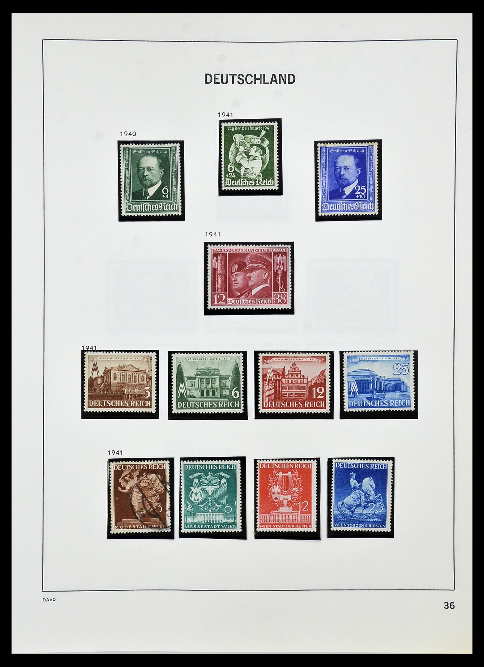 34457 036 - Stamp Collection 34457 Germany 1872-1980.