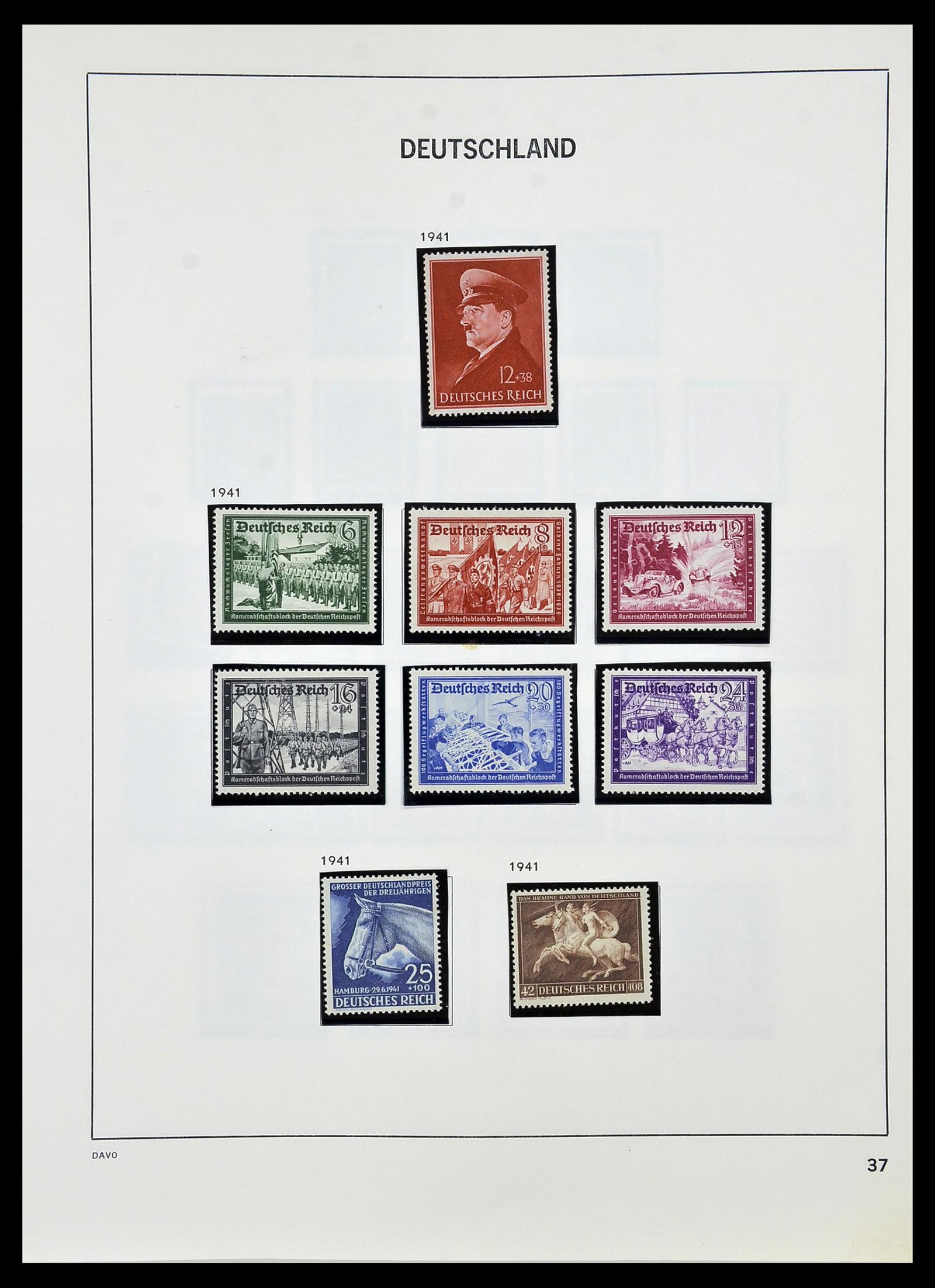 34457 037 - Stamp Collection 34457 Germany 1872-1980.