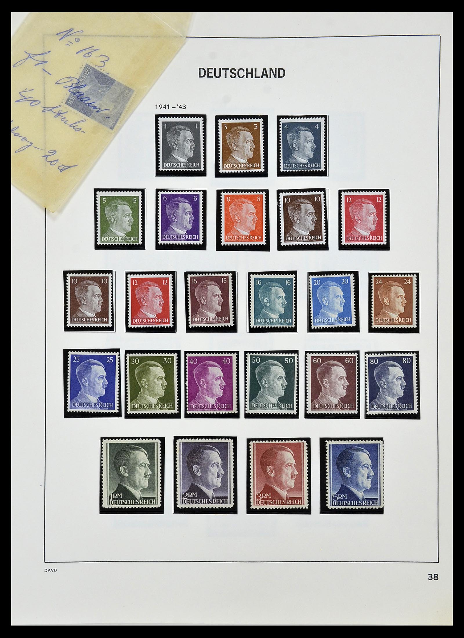 34457 038 - Stamp Collection 34457 Germany 1872-1980.