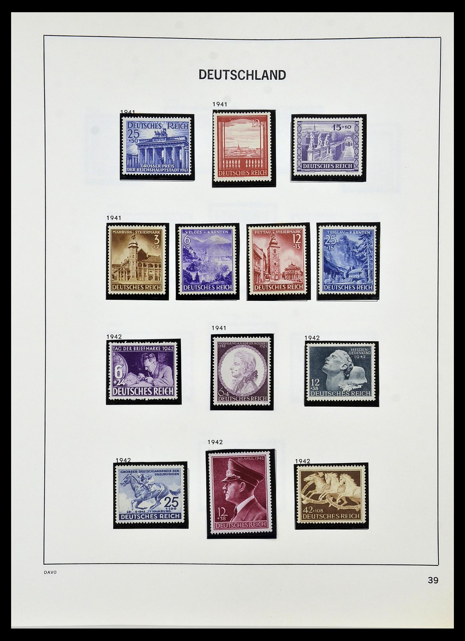 34457 039 - Stamp Collection 34457 Germany 1872-1980.
