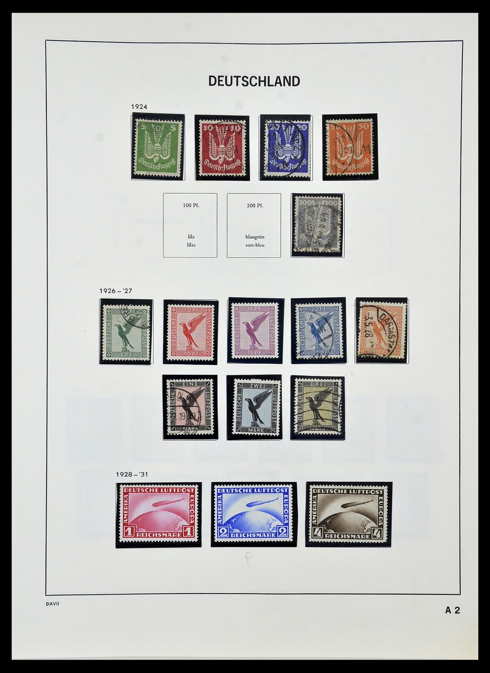 34457 048 - Stamp Collection 34457 Germany 1872-1980.