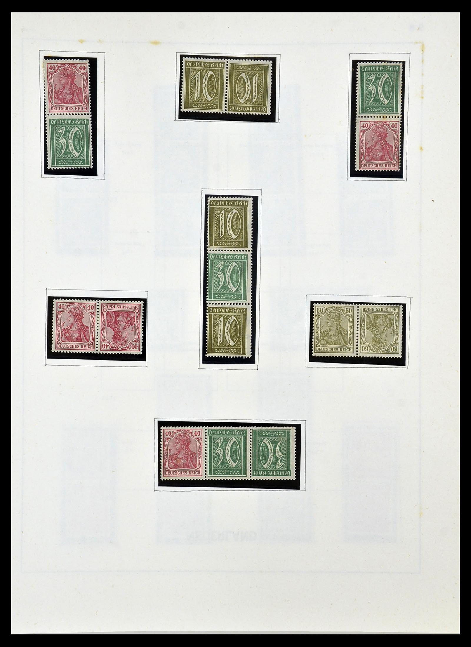 34457 053 - Stamp Collection 34457 Germany 1872-1980.