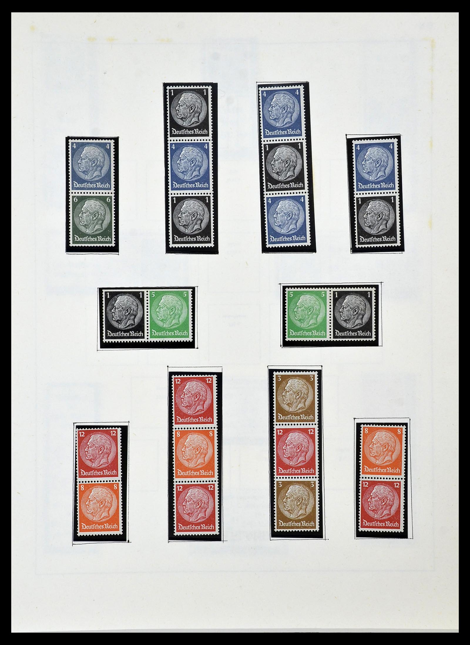 34457 054 - Stamp Collection 34457 Germany 1872-1980.