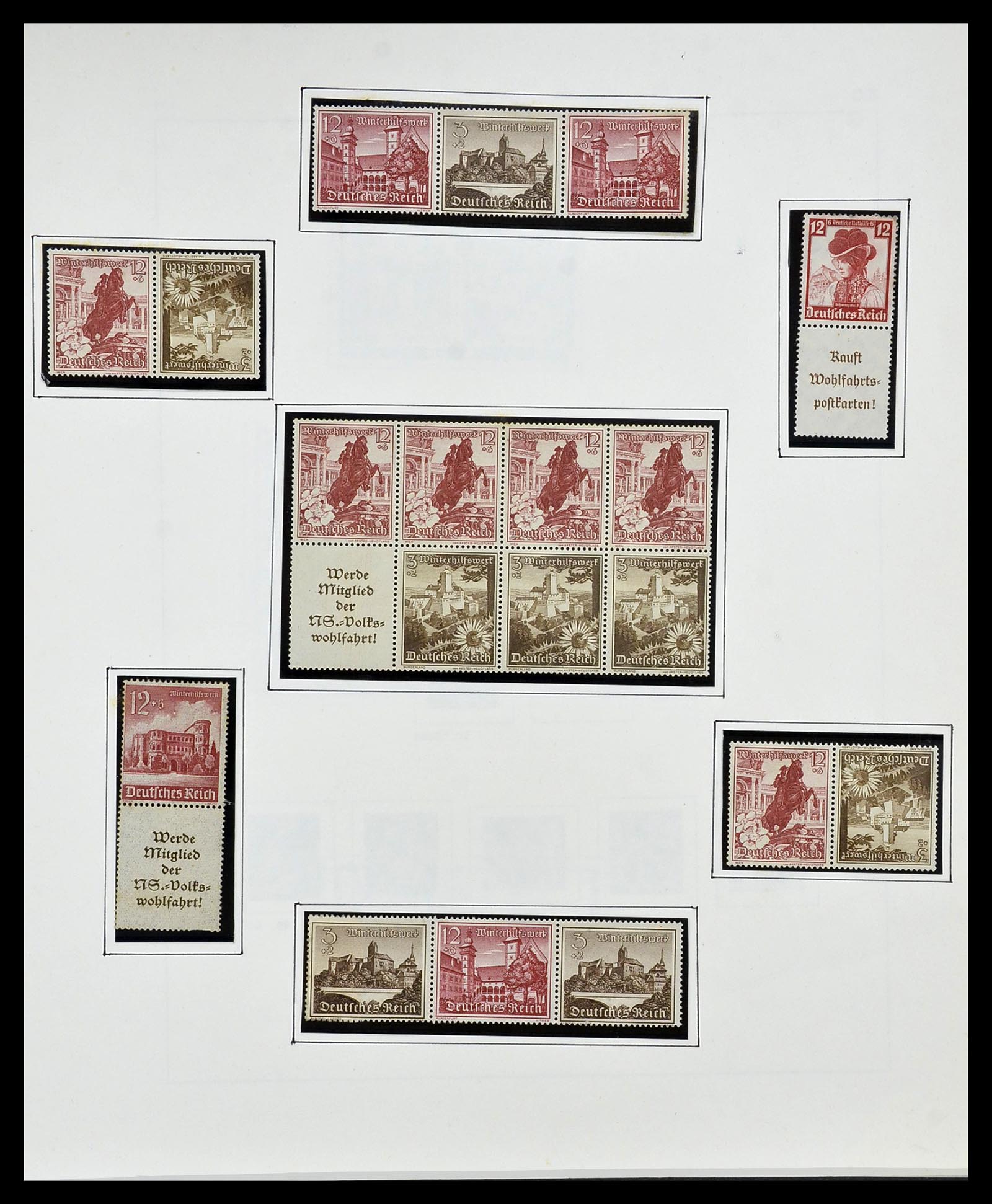34457 056 - Stamp Collection 34457 Germany 1872-1980.